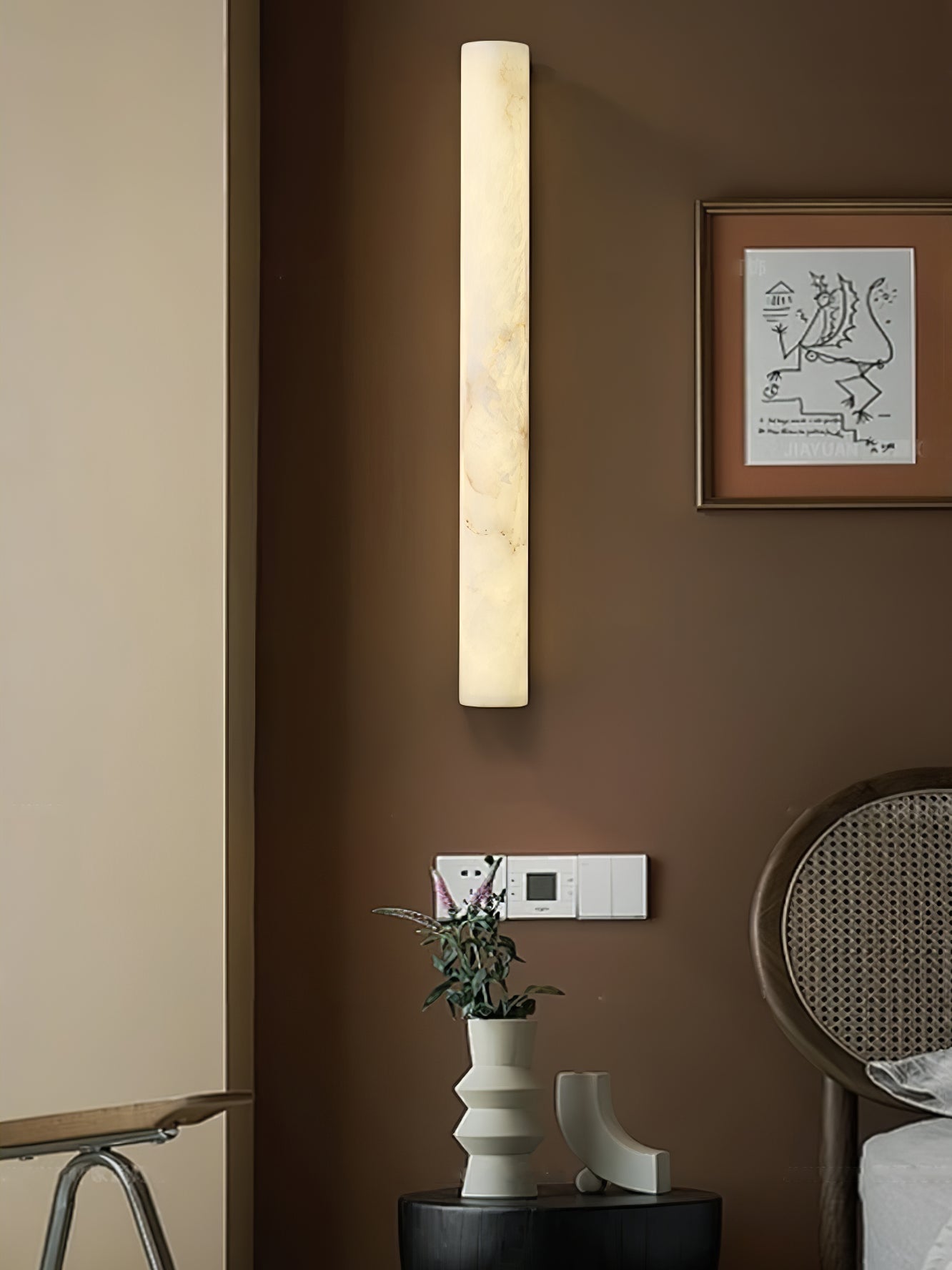 Ulzoror Alabaster Wall Light - Letslighting