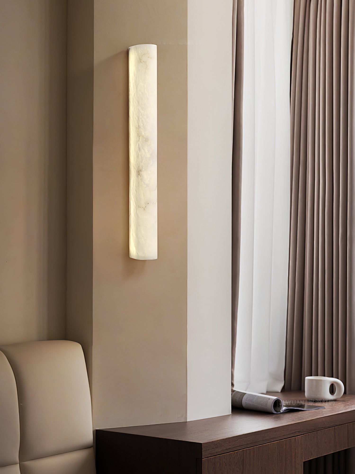 Ulzoror Alabaster Wall Light - Letslighting