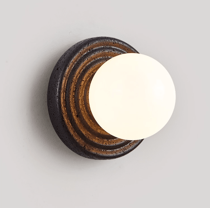 Lunara Travertine Wall Sconce - Vakkerlight