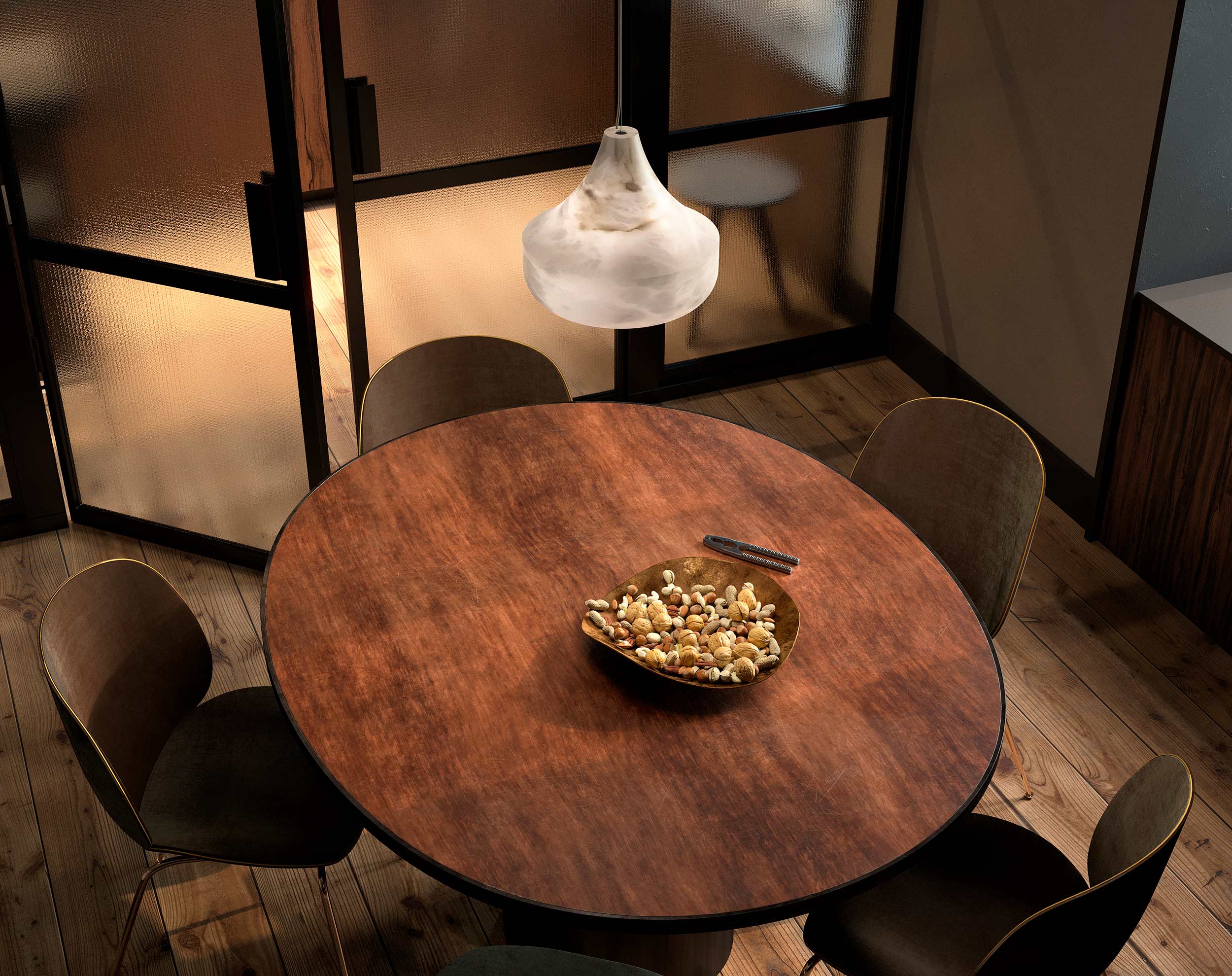 Alabaster Veil Pendant Light - Vakkerlight