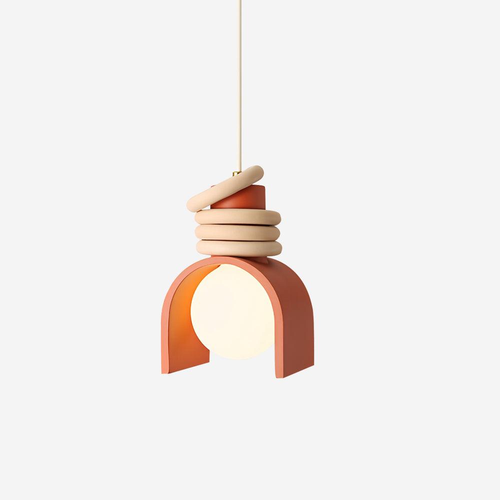 Pendant Light With Glass Globe Warms Dining Rooms Artistic - Letslighting