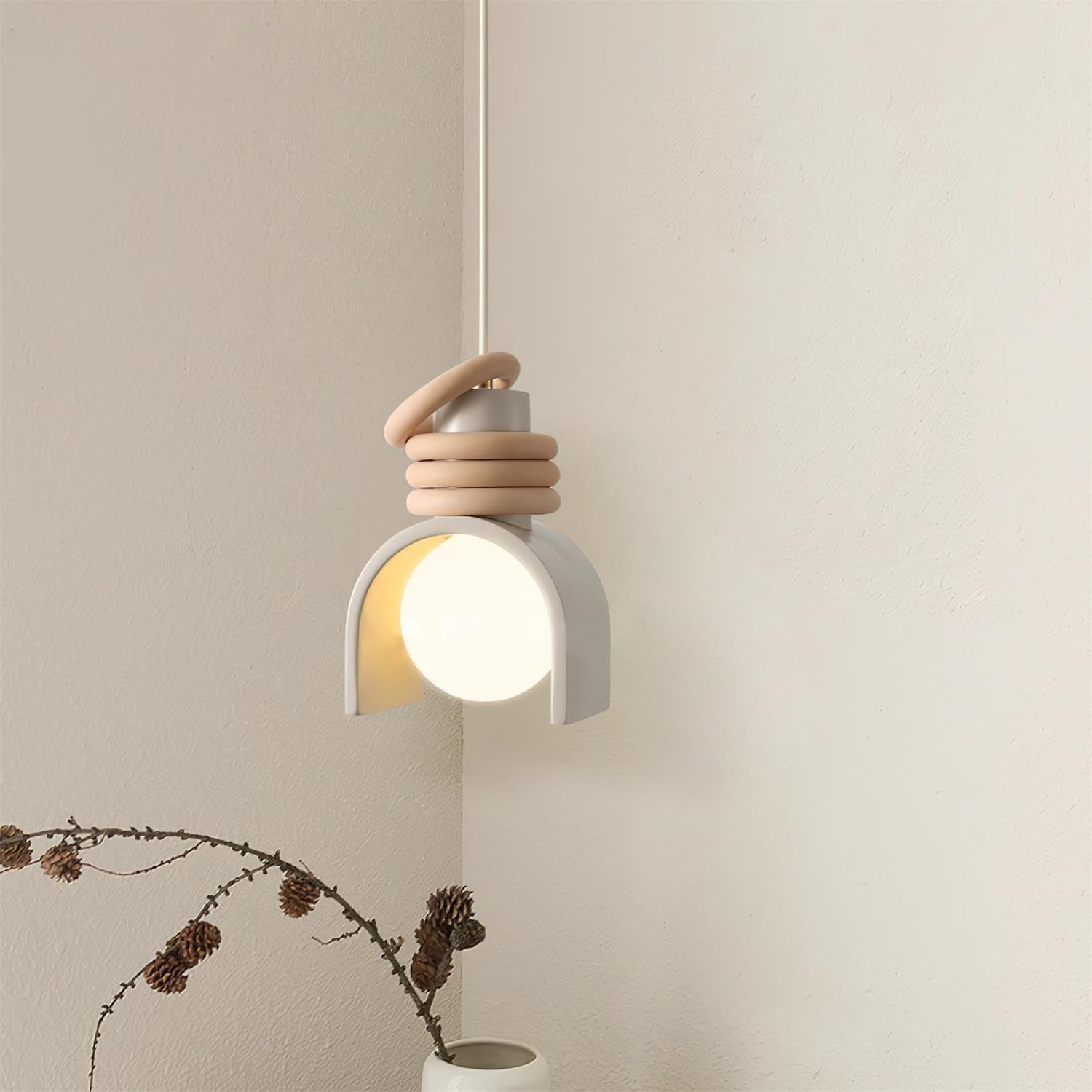 Pendant Light With Glass Globe Warms Dining Rooms Artistic - Letslighting