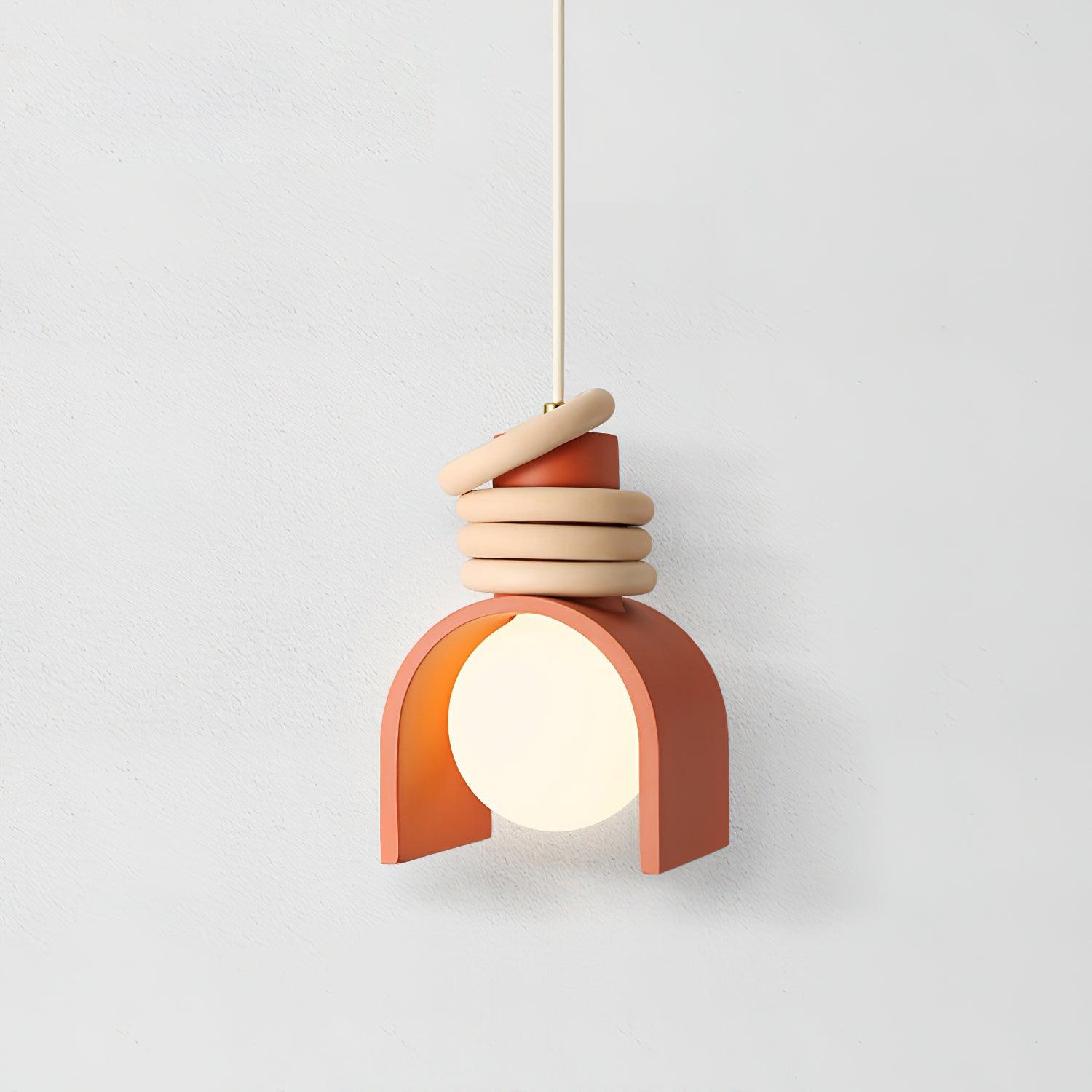 Pendant Light With Glass Globe Warms Dining Rooms Artistic - Letslighting