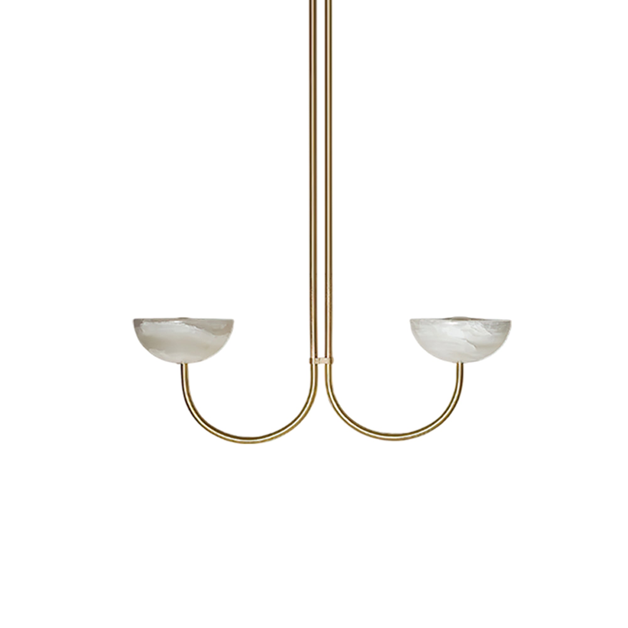 Lunaris Suspension Minimaliste en Albâtre