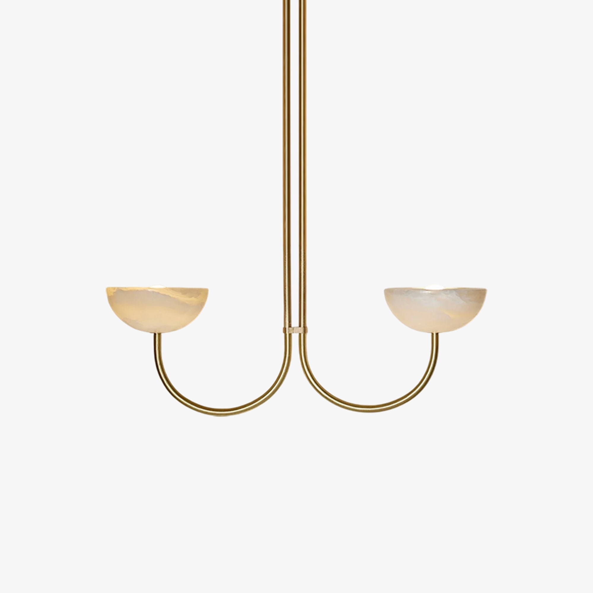 Lunaris Suspension Minimaliste en Albâtre