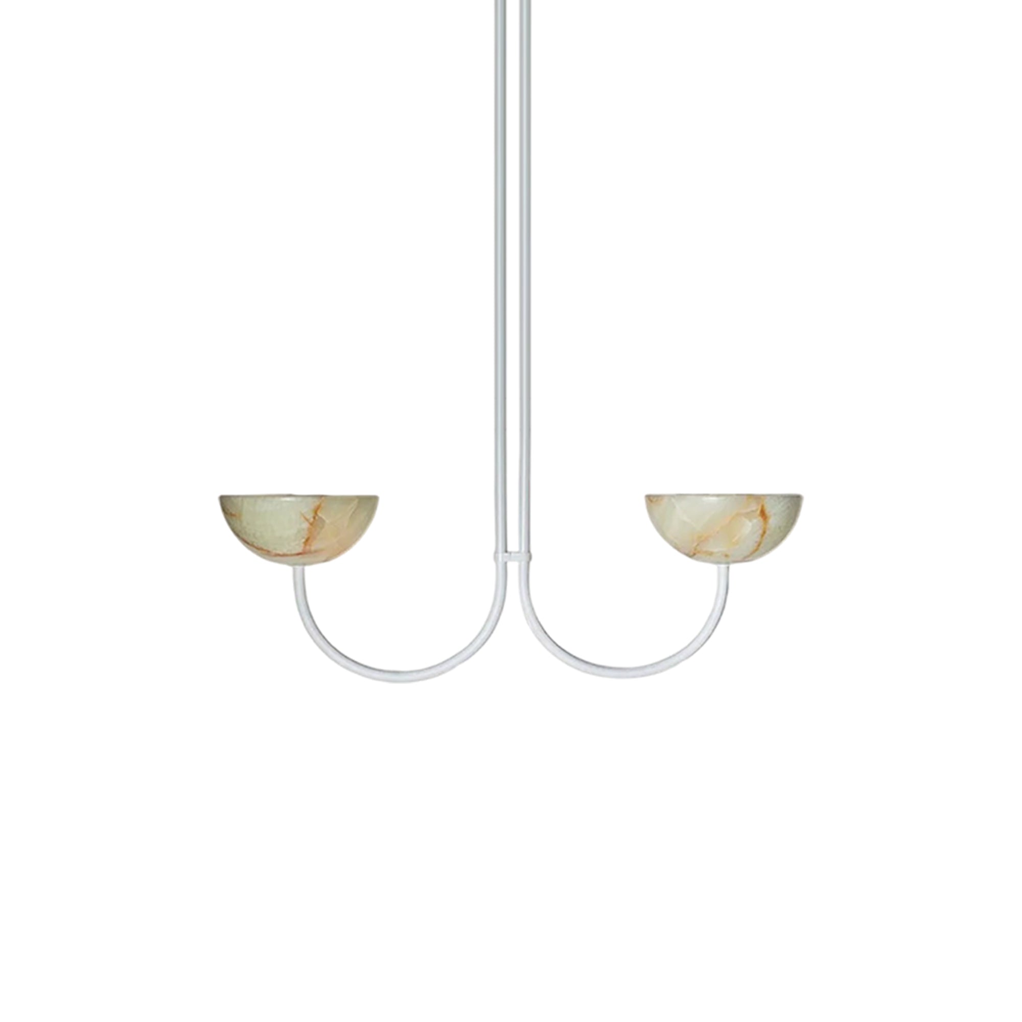 Lunaris Suspension Minimaliste en Albâtre