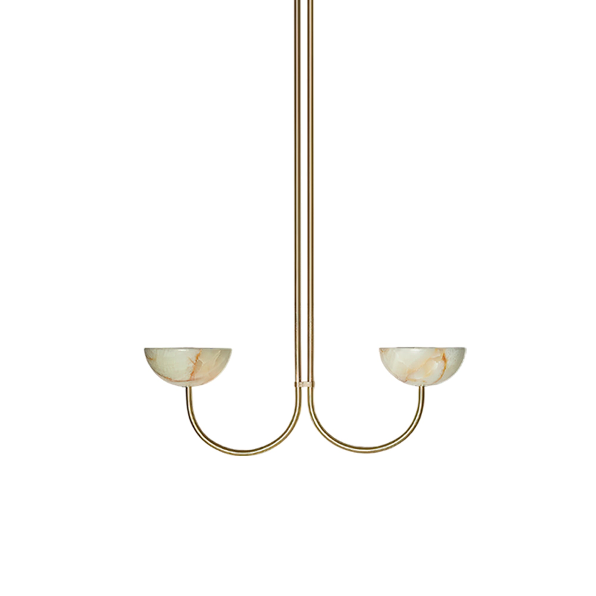 Lunaris Suspension Minimaliste en Albâtre