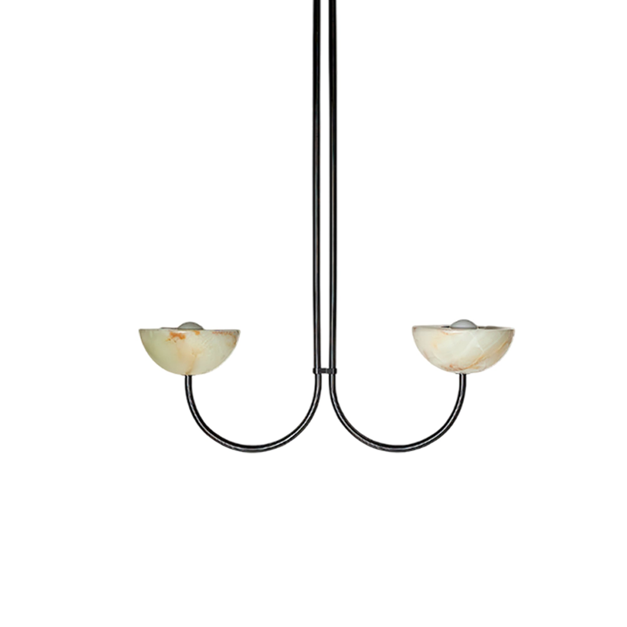 Lunaris Suspension Minimaliste en Albâtre