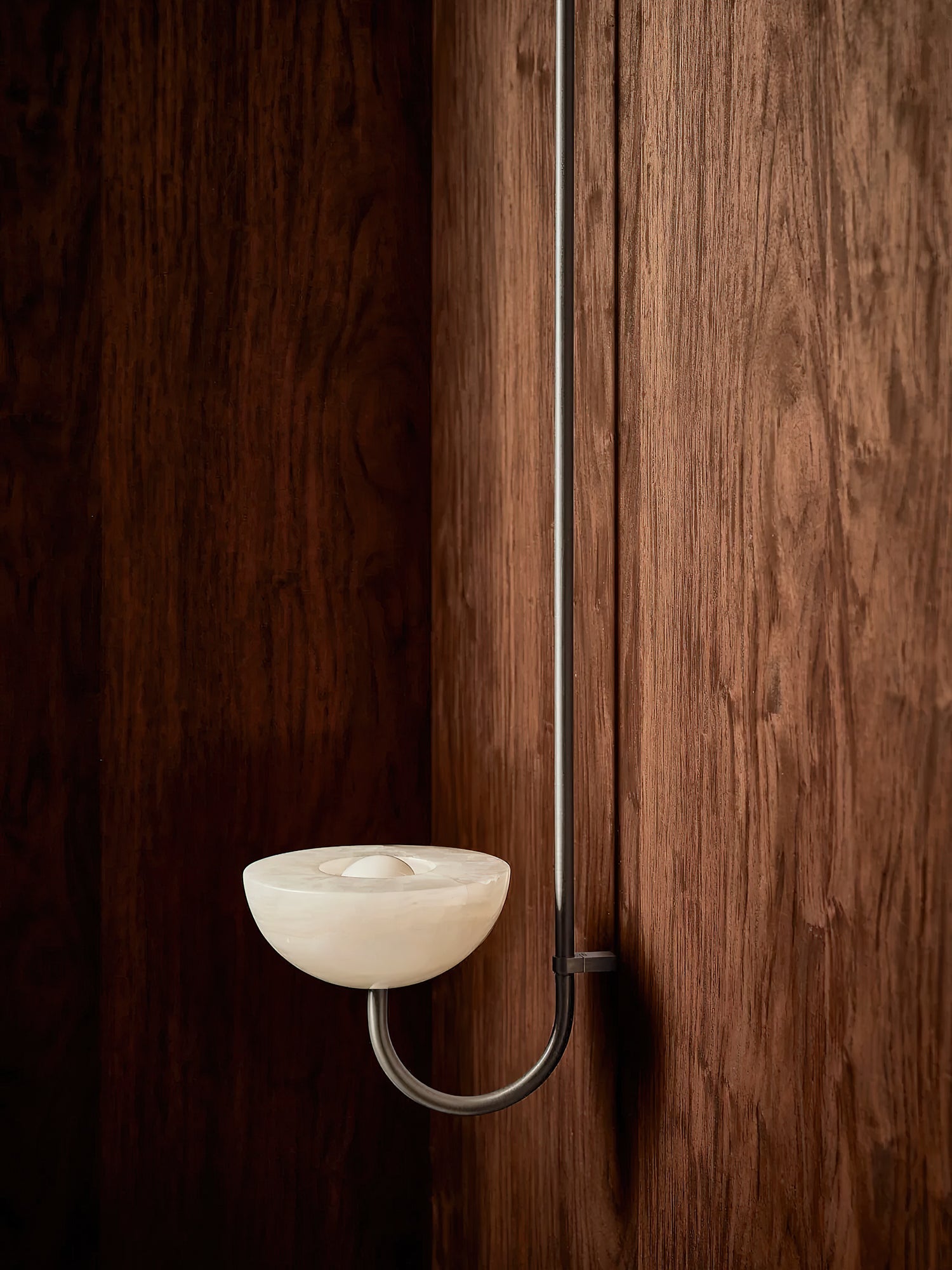 Lunaris Suspension Minimaliste en Albâtre