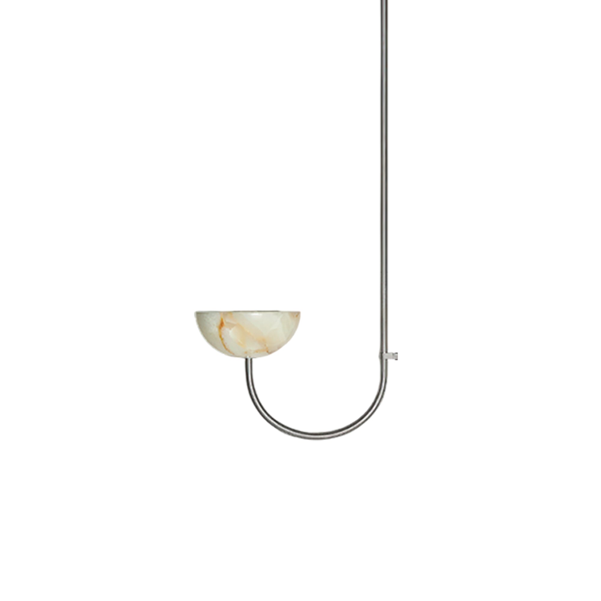 Lunaris Suspension Minimaliste en Albâtre