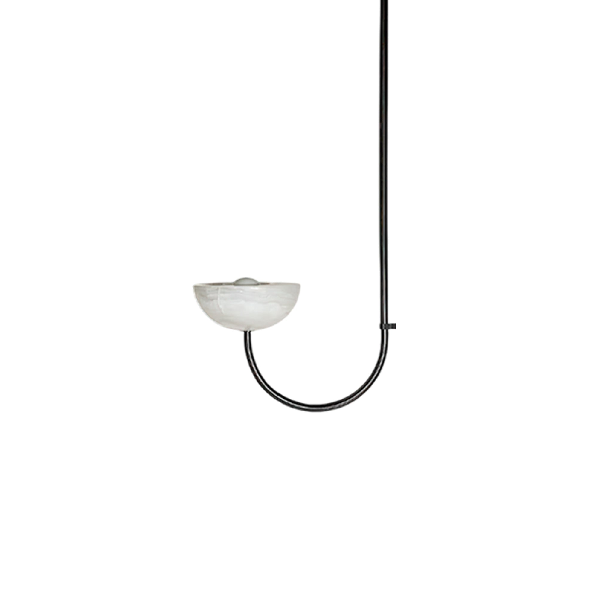Lunaris Suspension Minimaliste en Albâtre