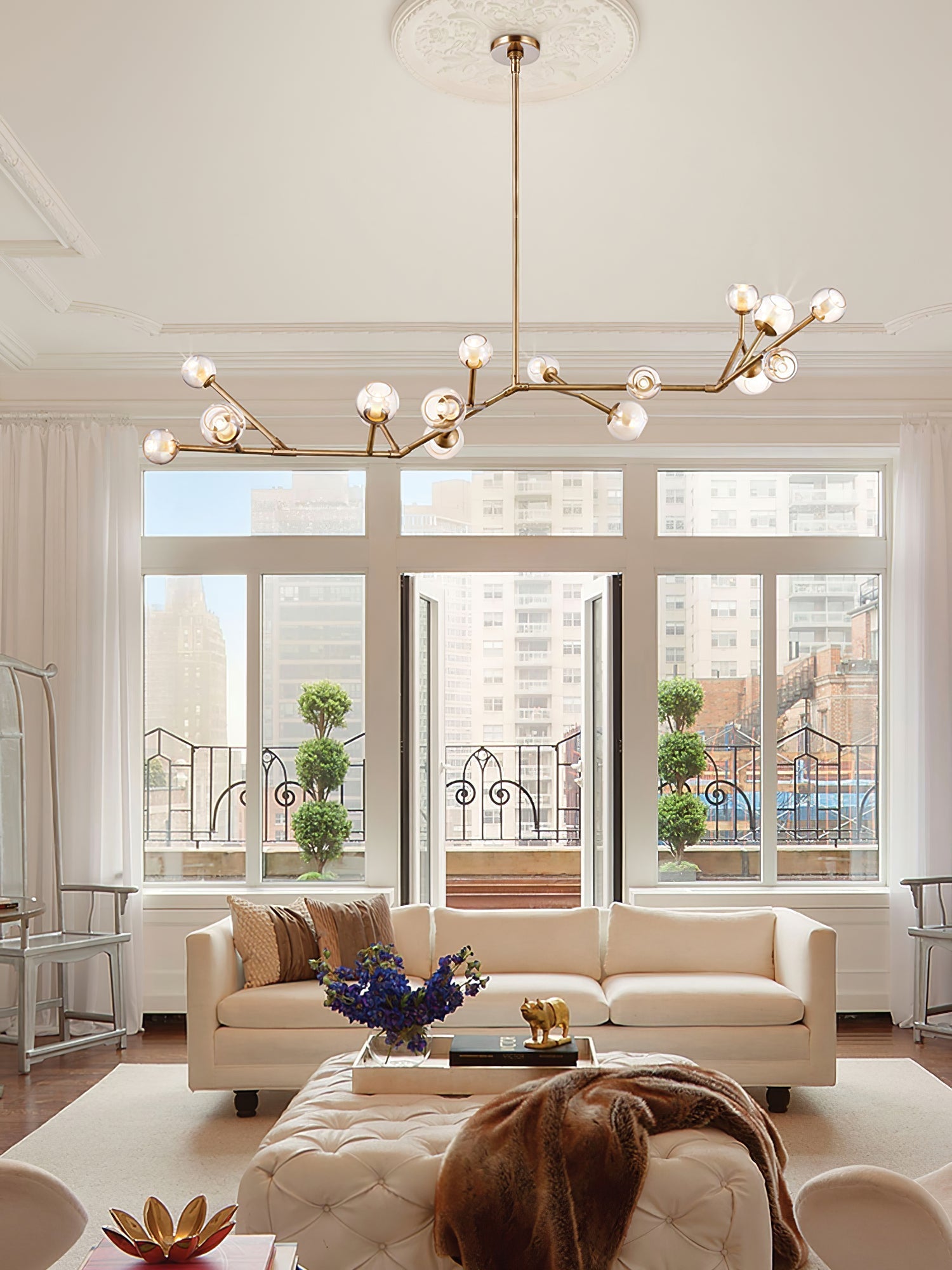 Colton Luxury Metal Chandelier - Blowlighting