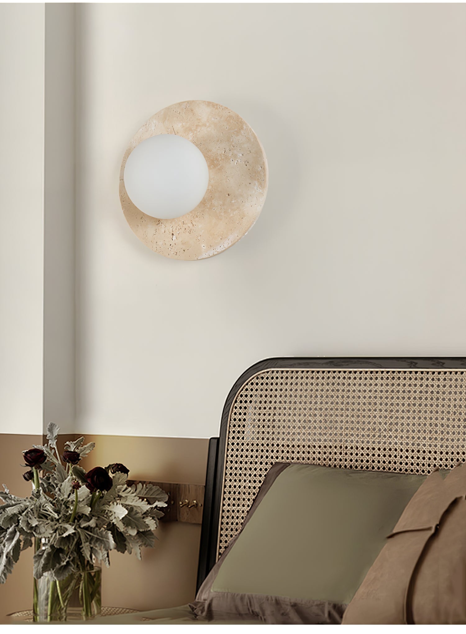 Vesolyra Travertine Ceiling Light - Letslighting