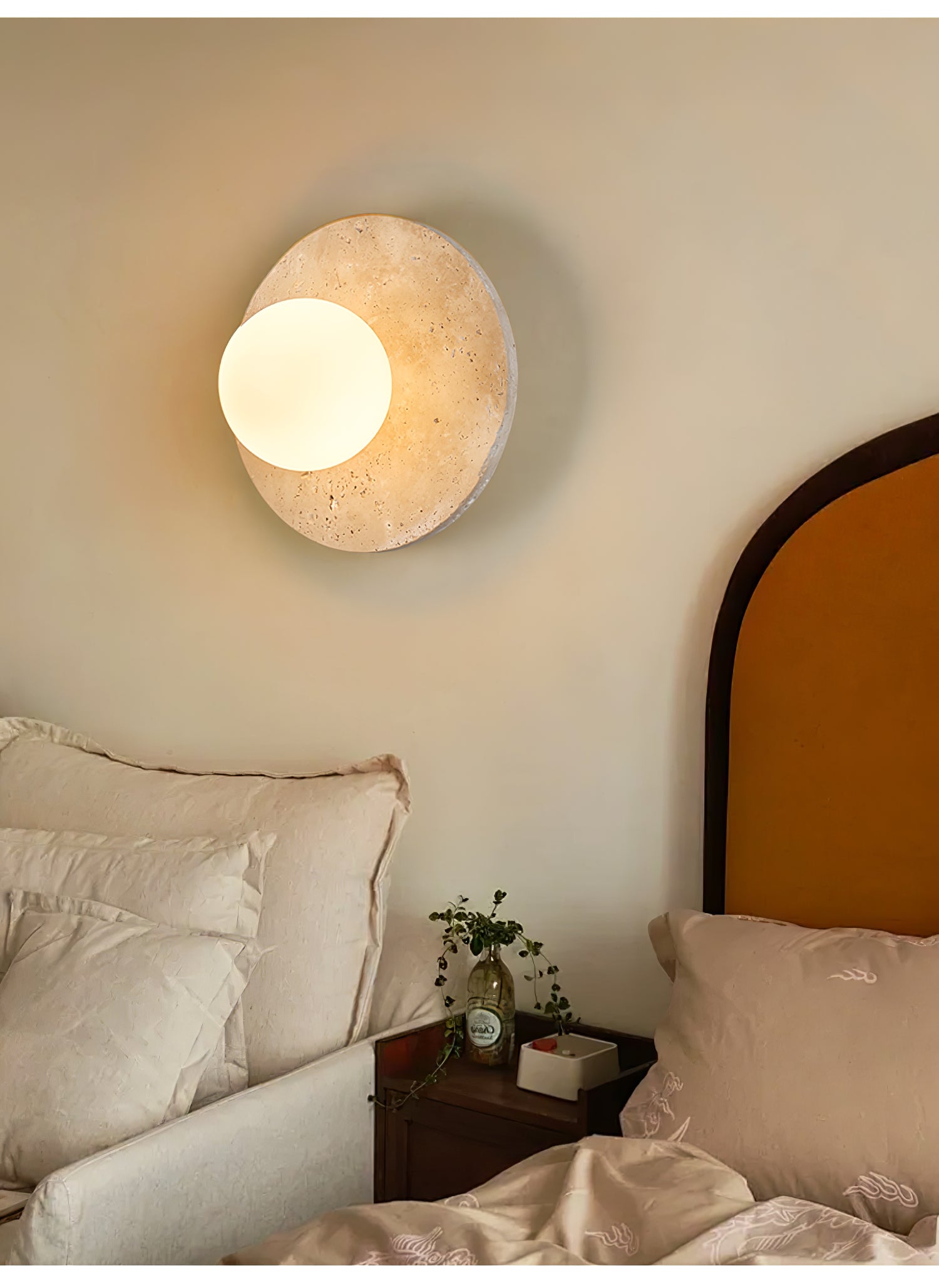 Vesolyra Travertine Ceiling Light - Letslighting
