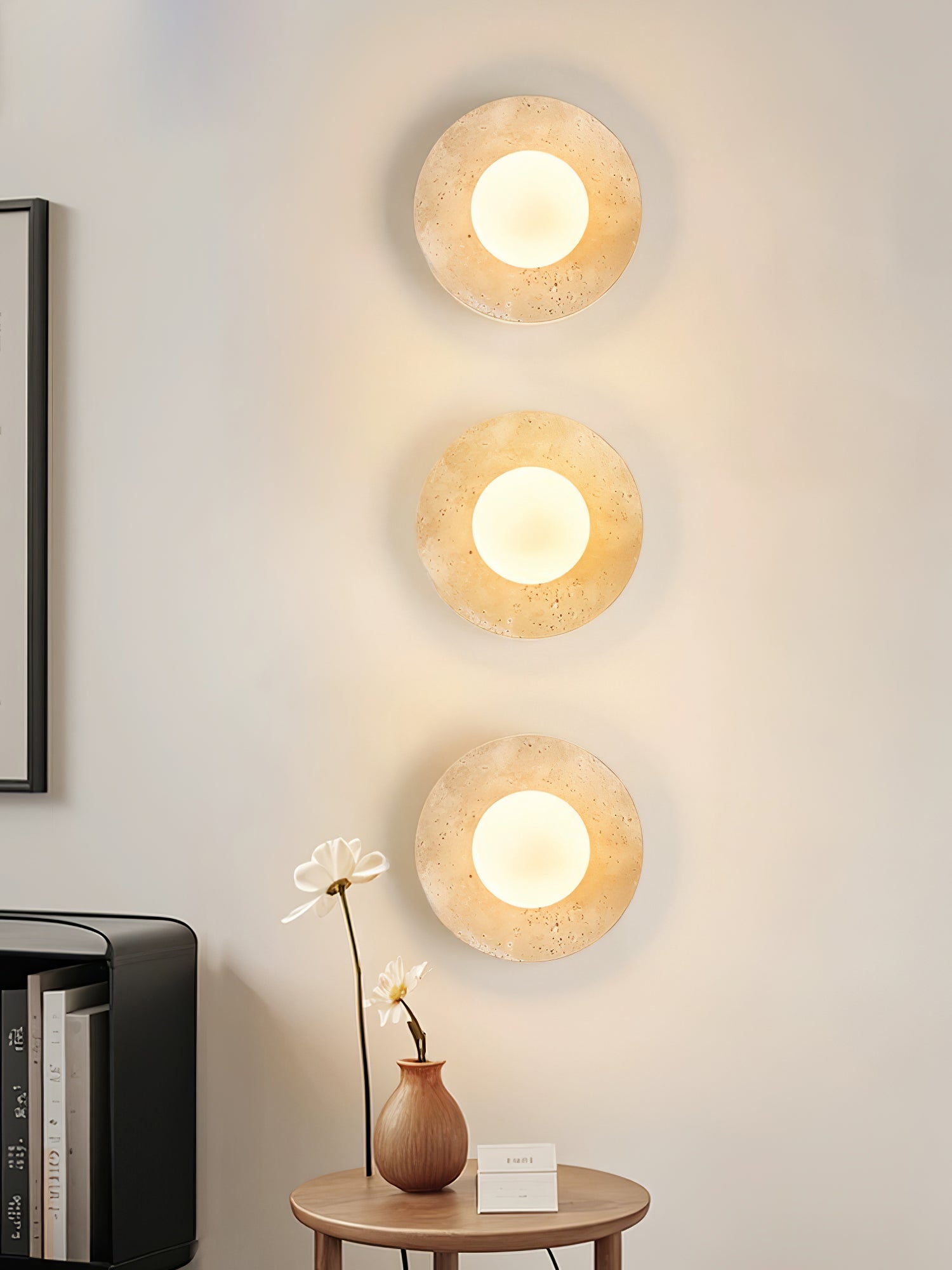 Vesolyra Travertine Ceiling Light - Letslighting
