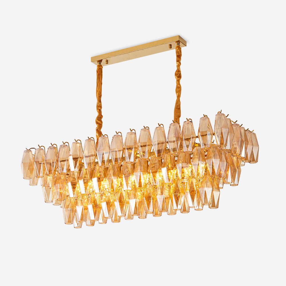 Lunvara Chandelier Prism Cascade - Letslighting