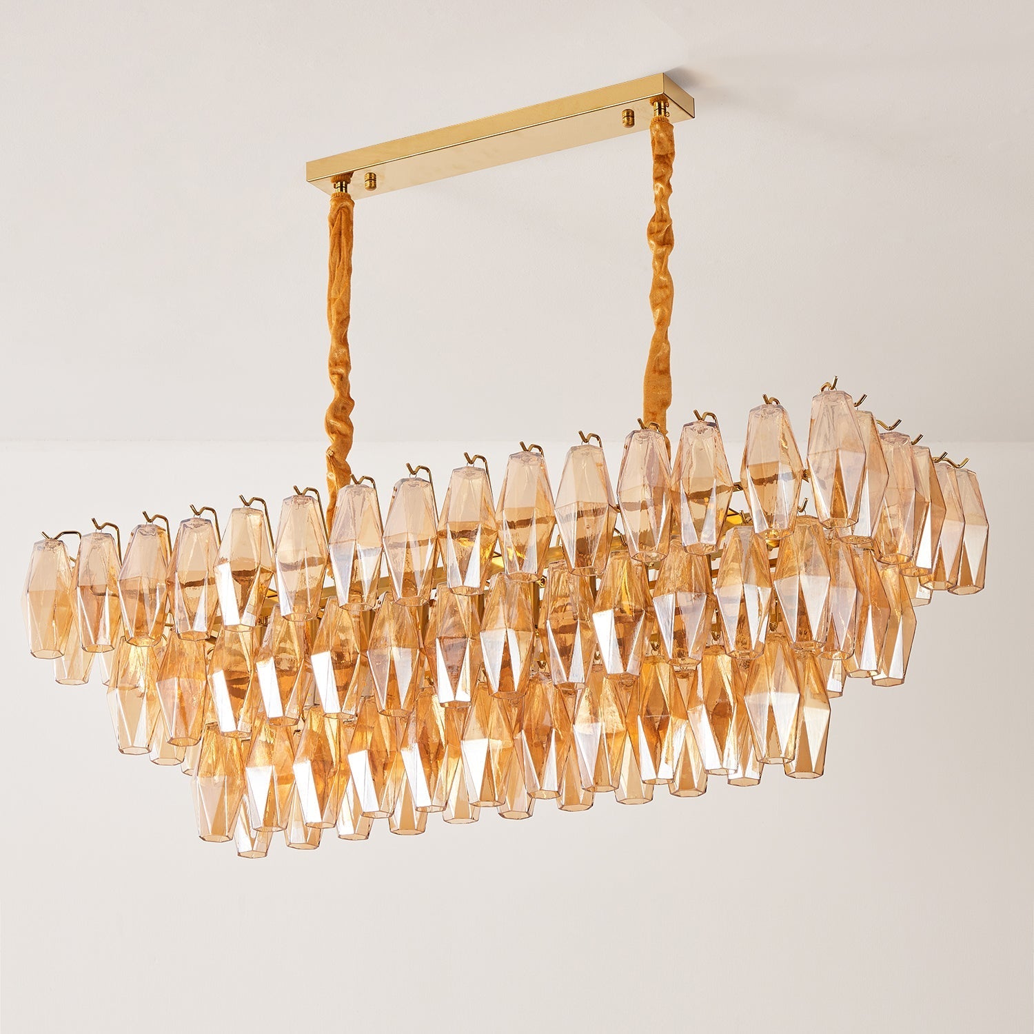 Lunvara Chandelier Prism Cascade - Letslighting