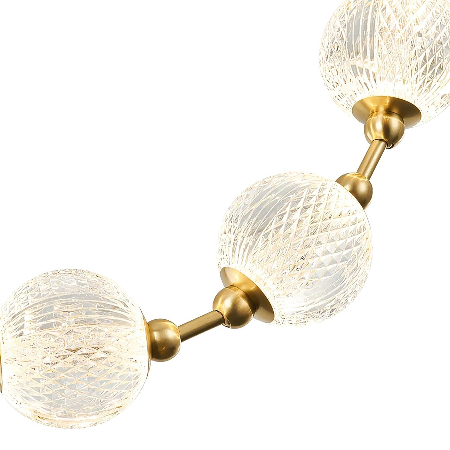 Strand Collier Aluminium Acrylique Lustre