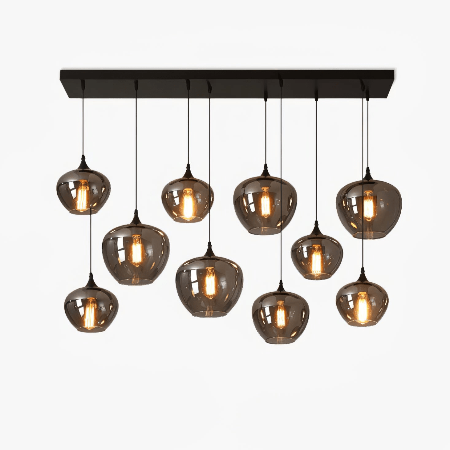 Bottle Glass Pendant Light - Blowlighting