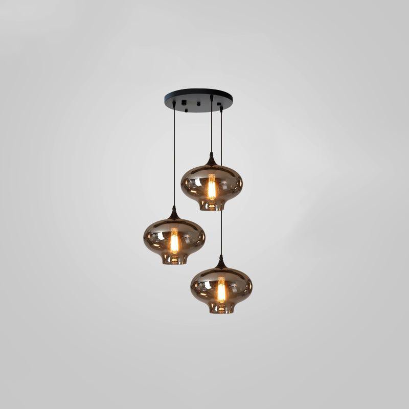 Bottle Glass Pendant Light - Blowlighting