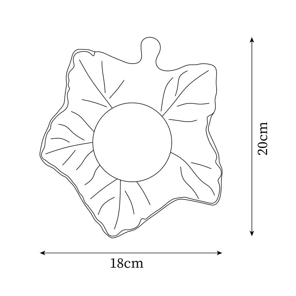 Maple Leaf Wall Light Elegant Organic - Letslighting