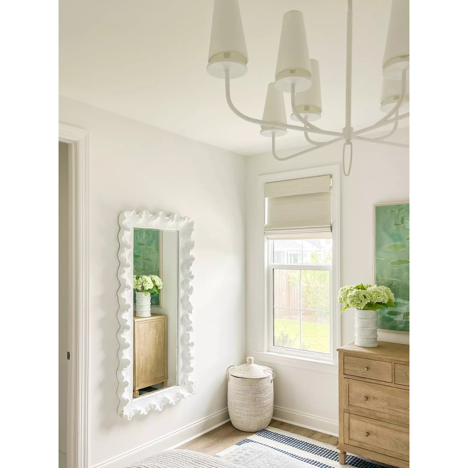 Curaeara Vintage Industrial Brass Fabric Chandelier - Lamp Copper