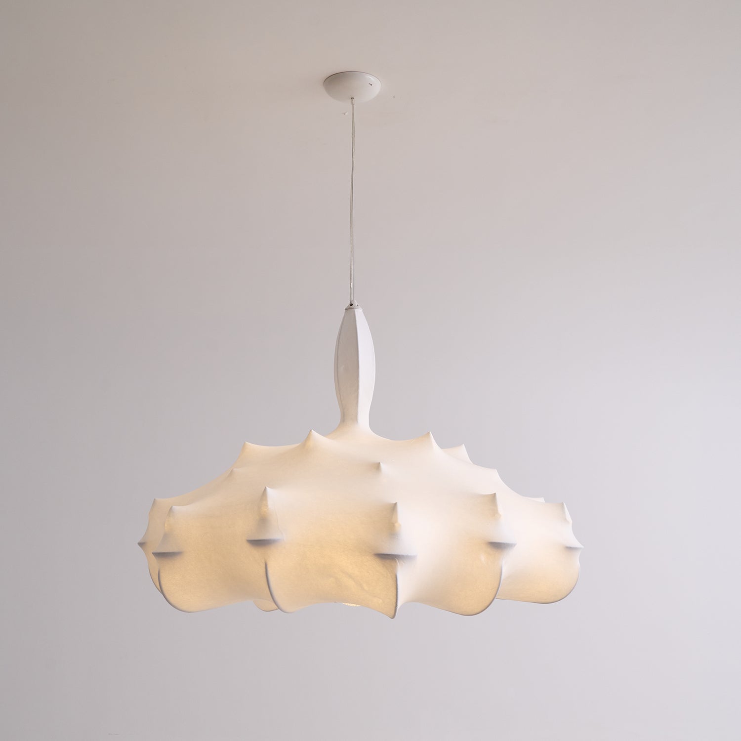 Marcel Chandelier Cocoon Resin Crystal Glow - Letslighting