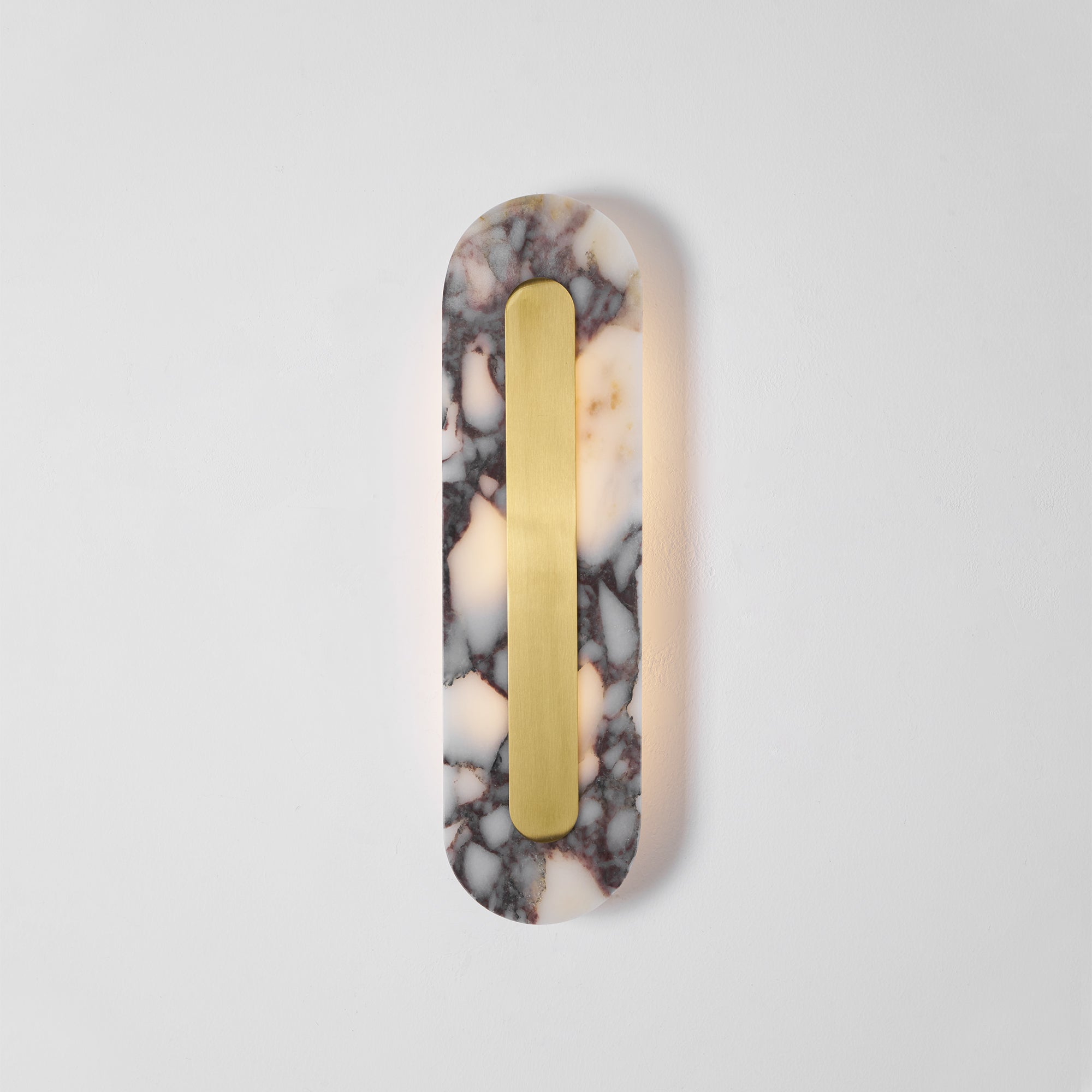 Marmo Modern Minimalist Metal Marble Wall Lamp - Lamp Copper