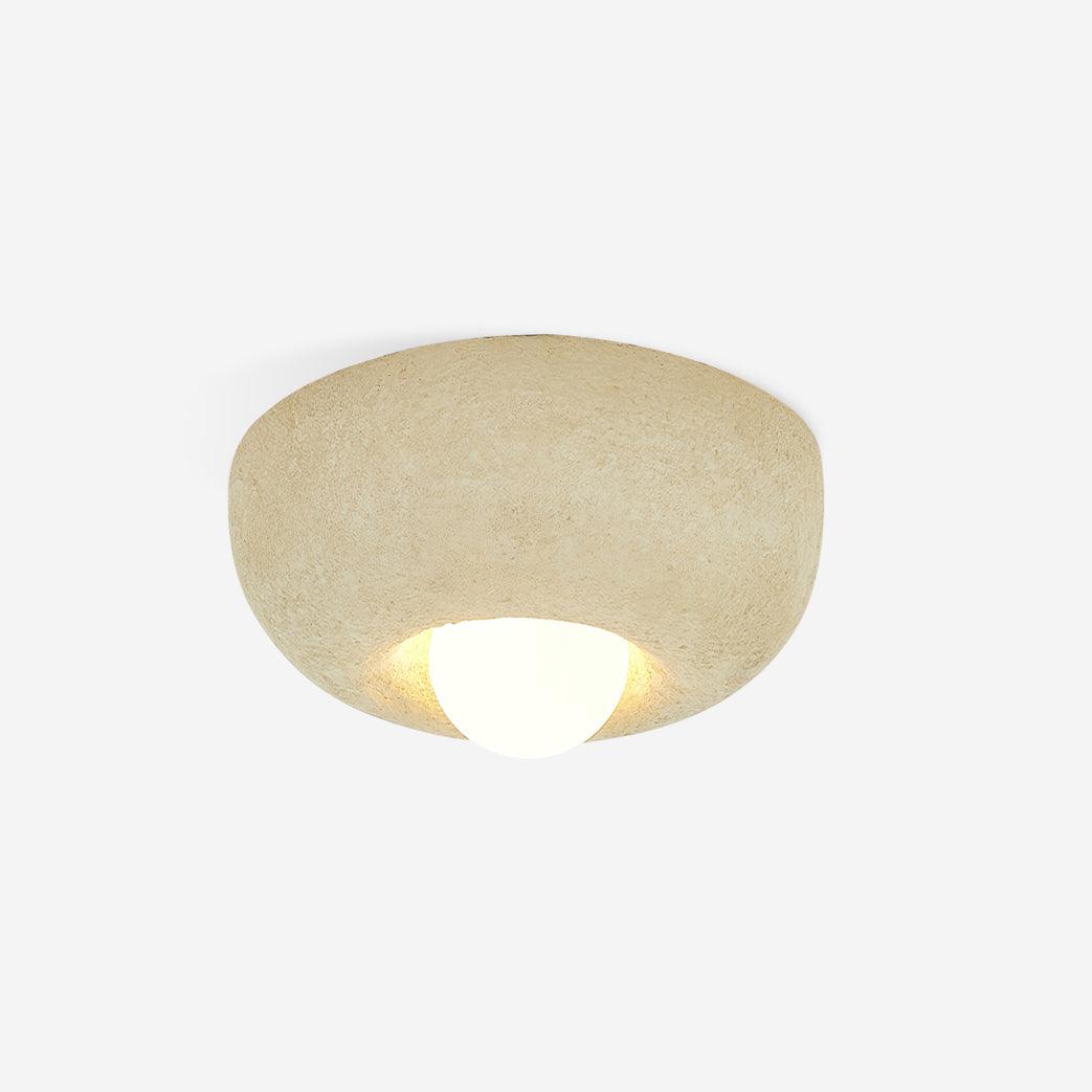Mauro Ceiling Light Natural Texture Soft Lighting - Letslighting