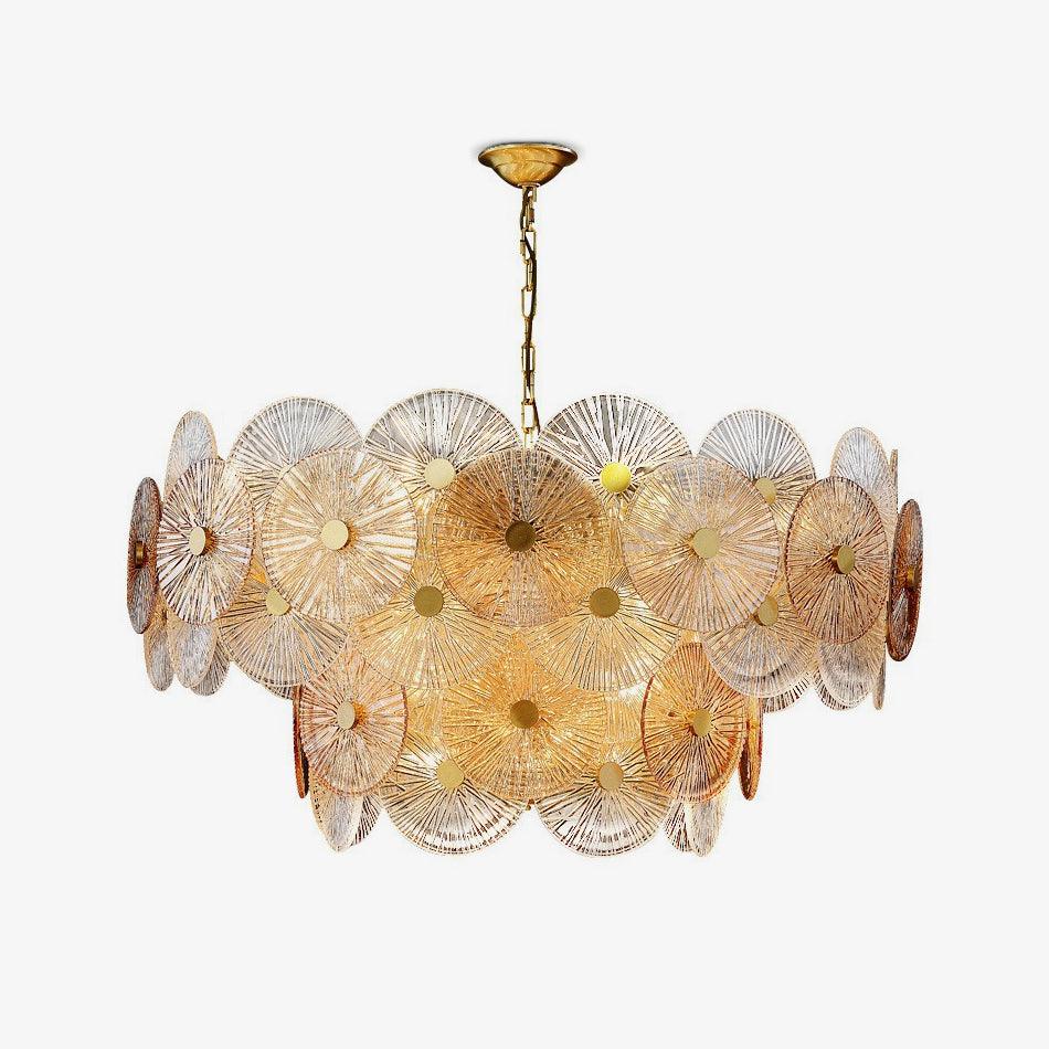 Aurelia Glass Chandelier Light - Letslighting