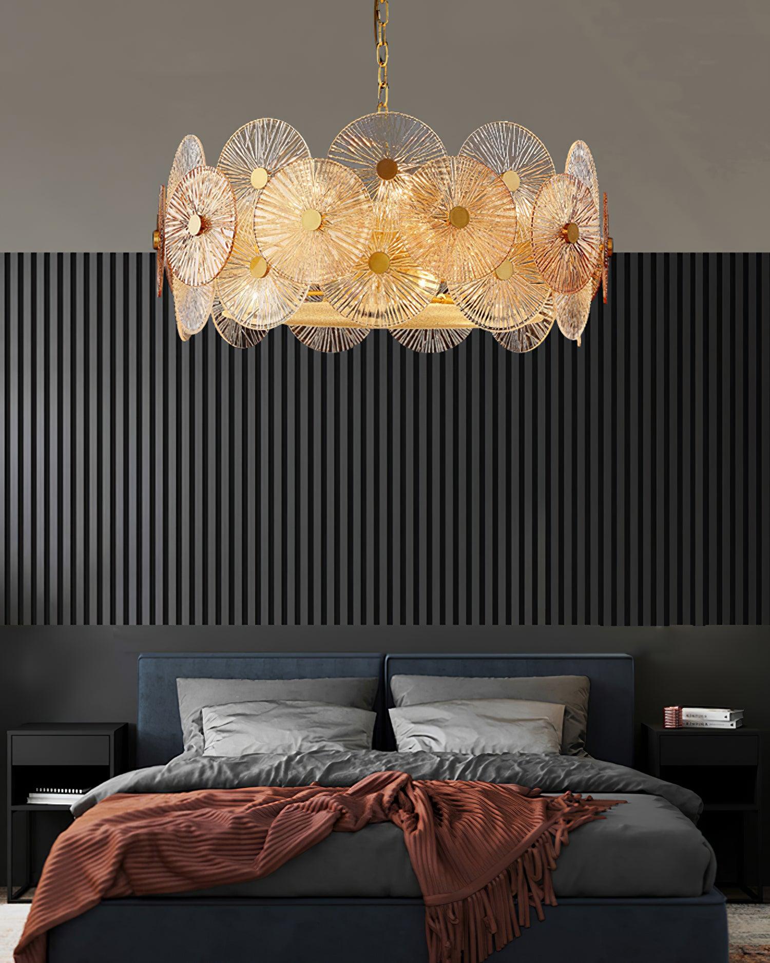 Aurelia Glass Chandelier Light - Letslighting