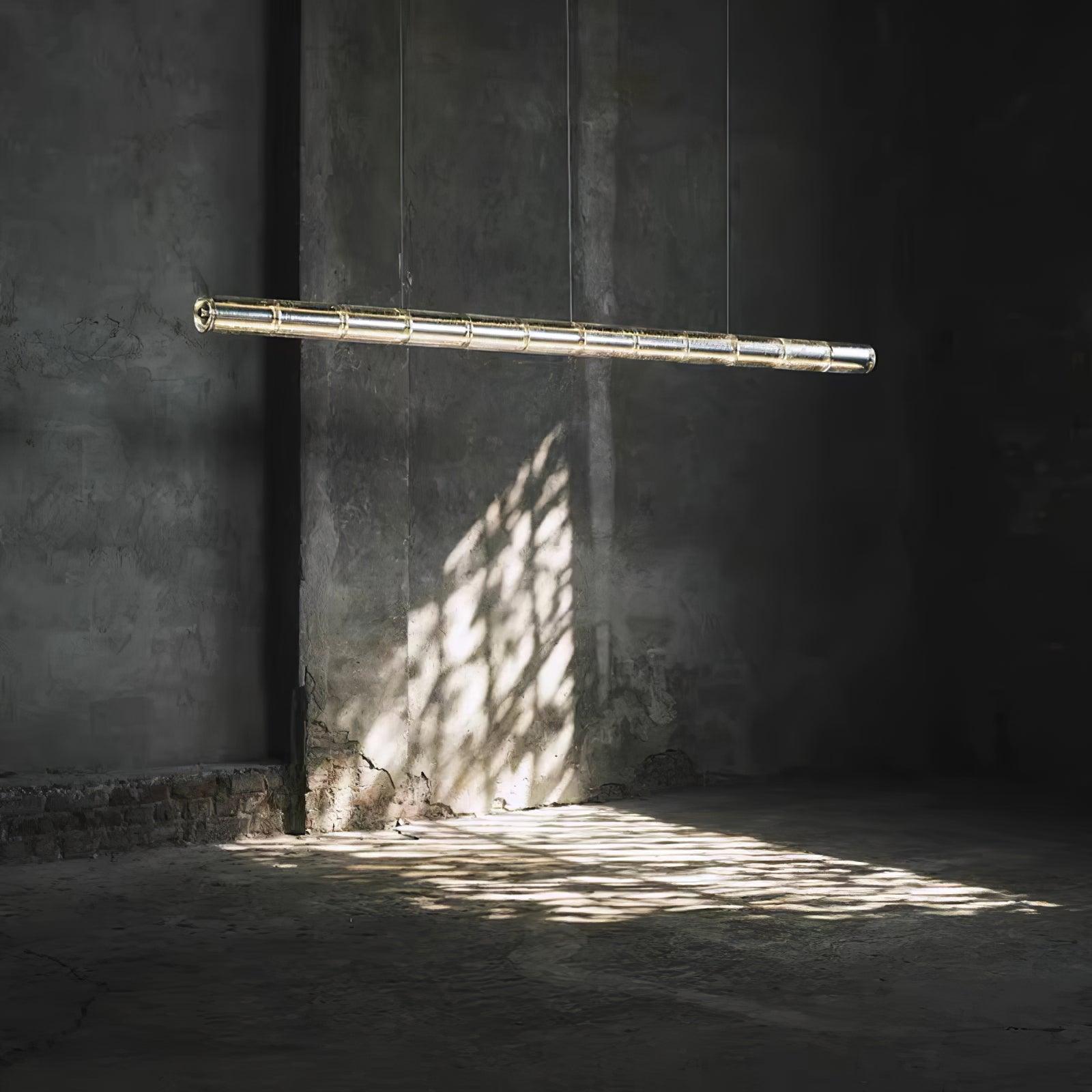 Lyliris Glass Linear Pendant Light - Letslighting