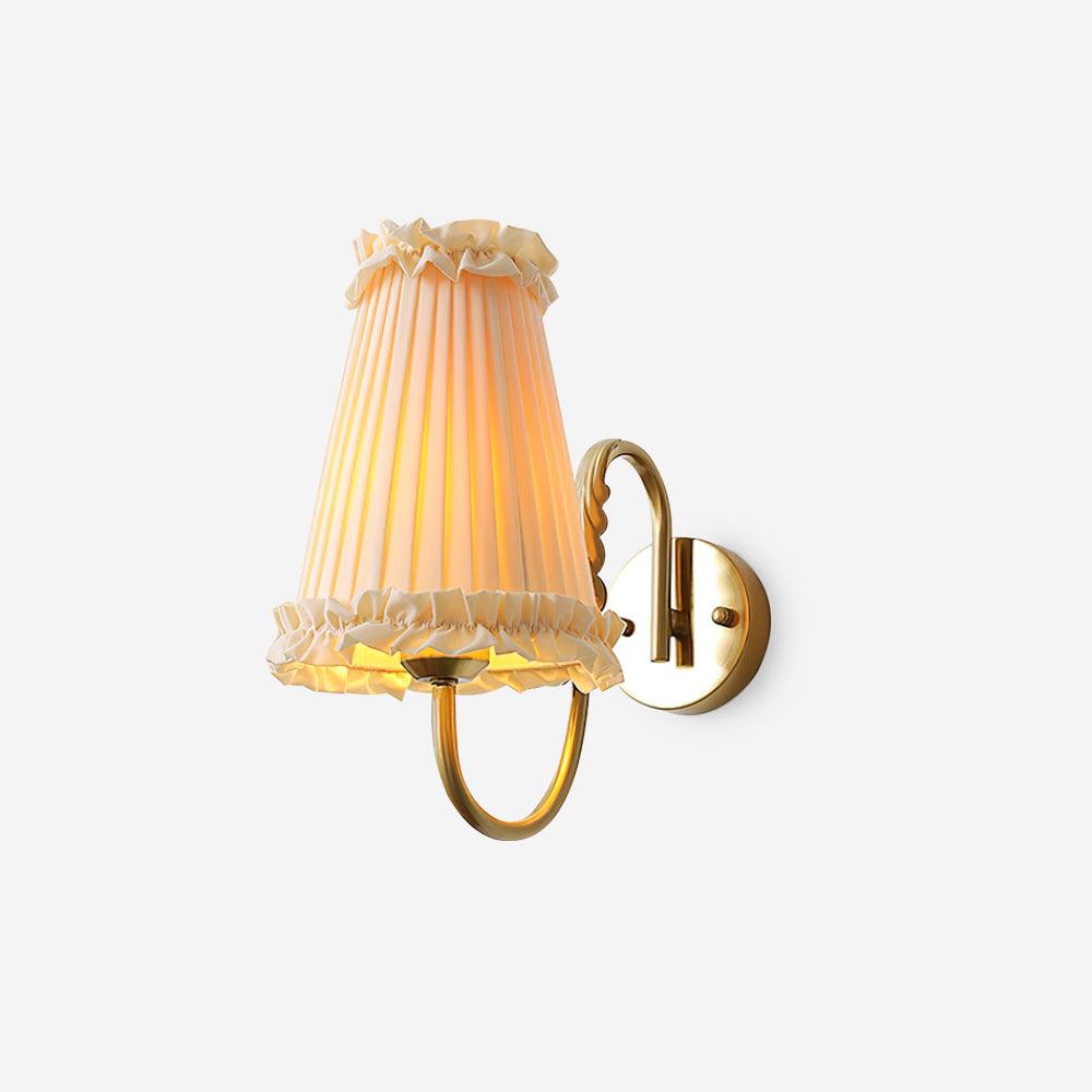 Mcveigh Refined Vintage Gold Finish Wall Lamp - Letslighting