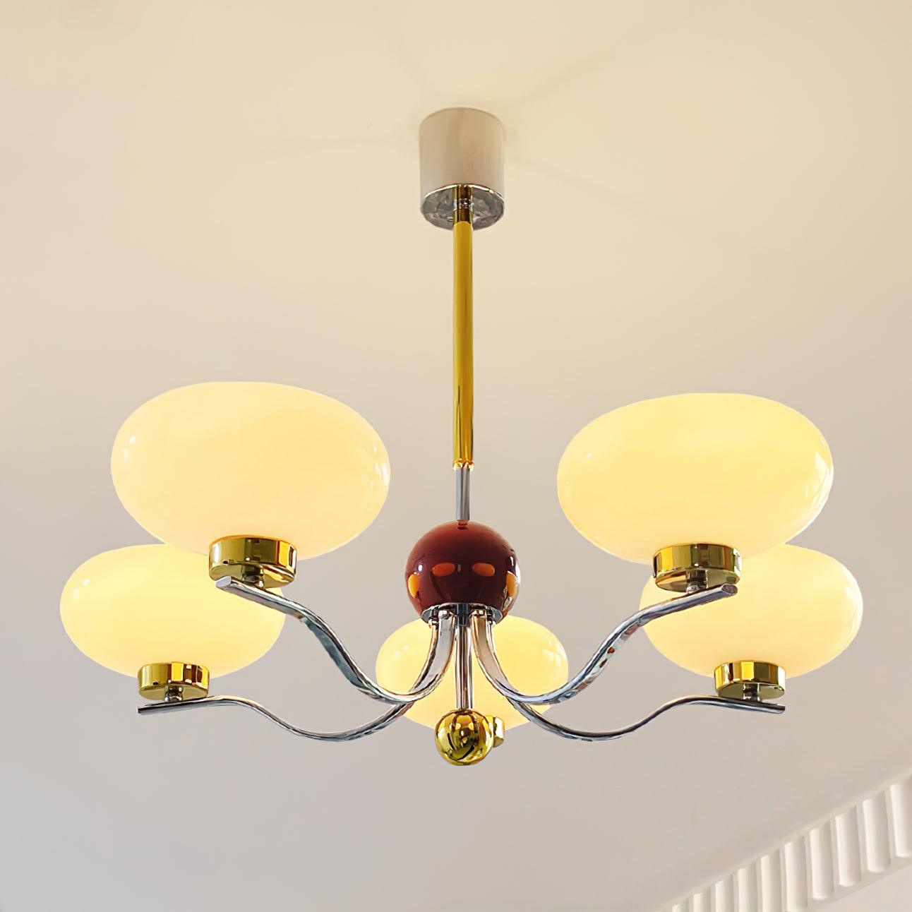 Titus Vintage Metal Chandelier - Blowlighting