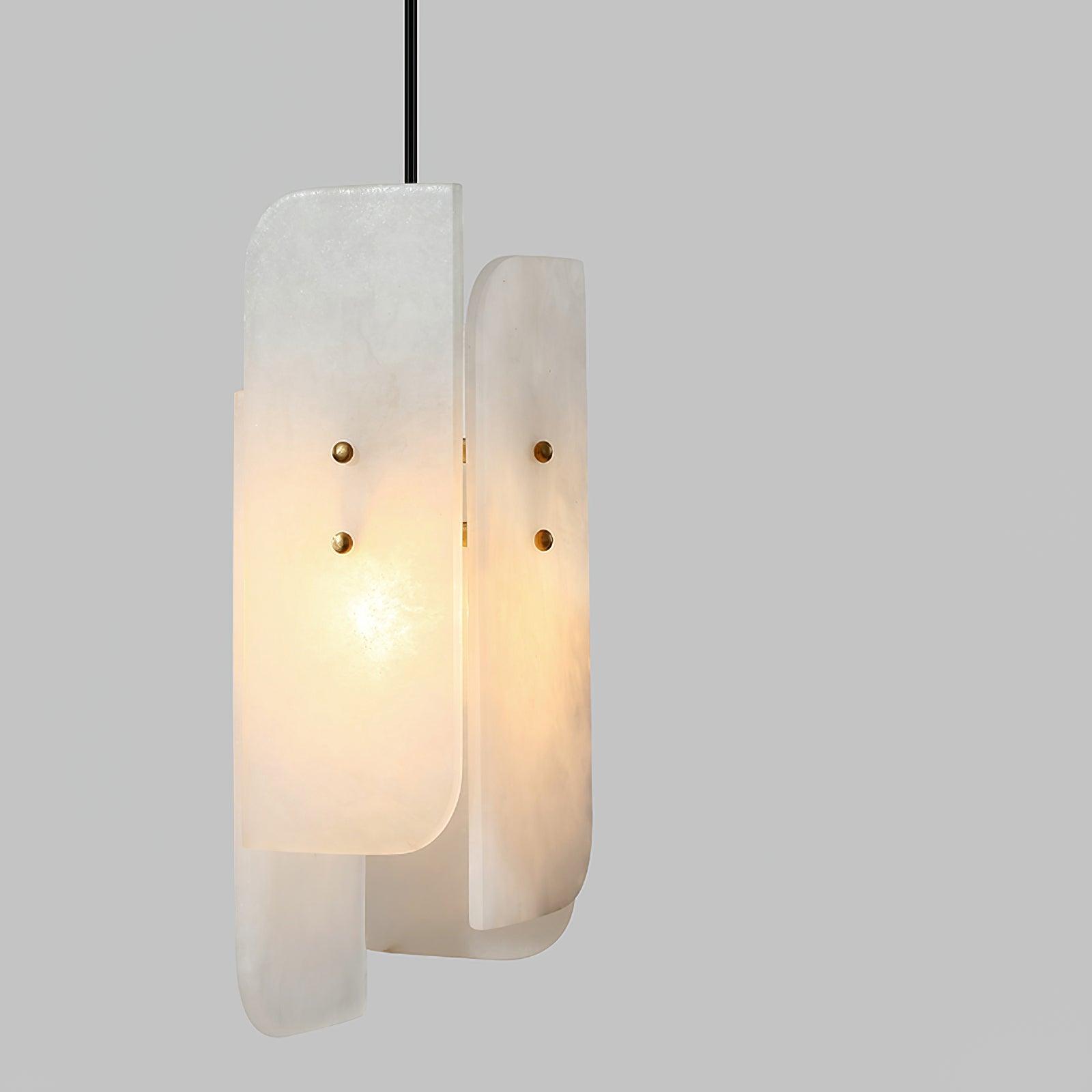 Vicarus Layered Alabaster Pendant Light - Letslighting