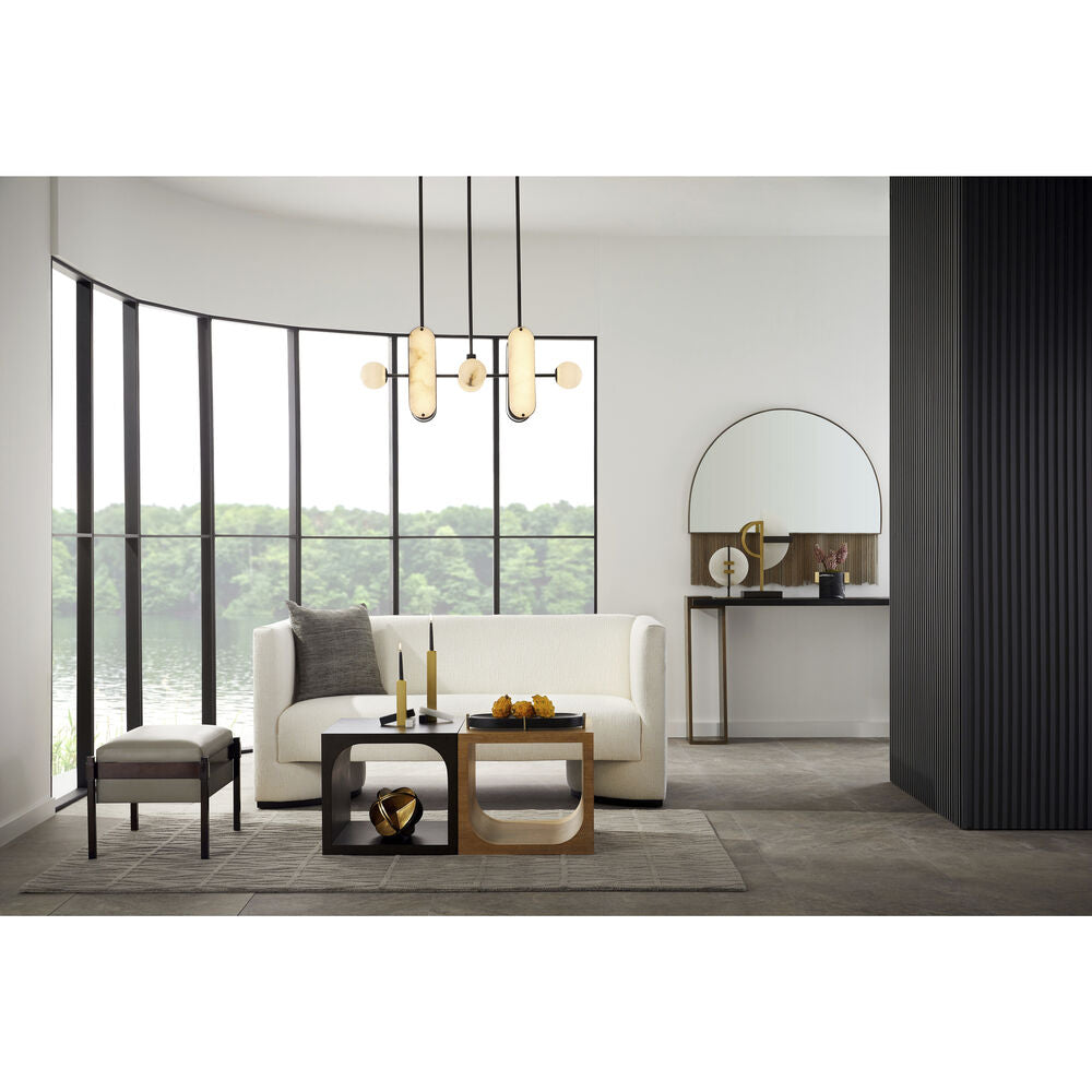 Orshaisra Modern Minimalist Alabaster Pendant Lamp - Lamp Copper