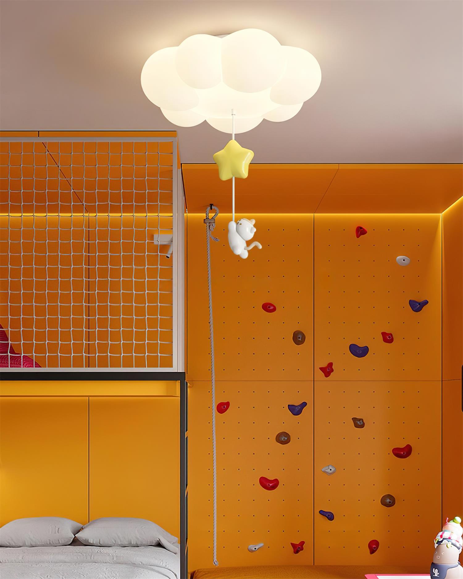 Meowdream Whimsical Cloud Ceiling Lamp - Letslighting