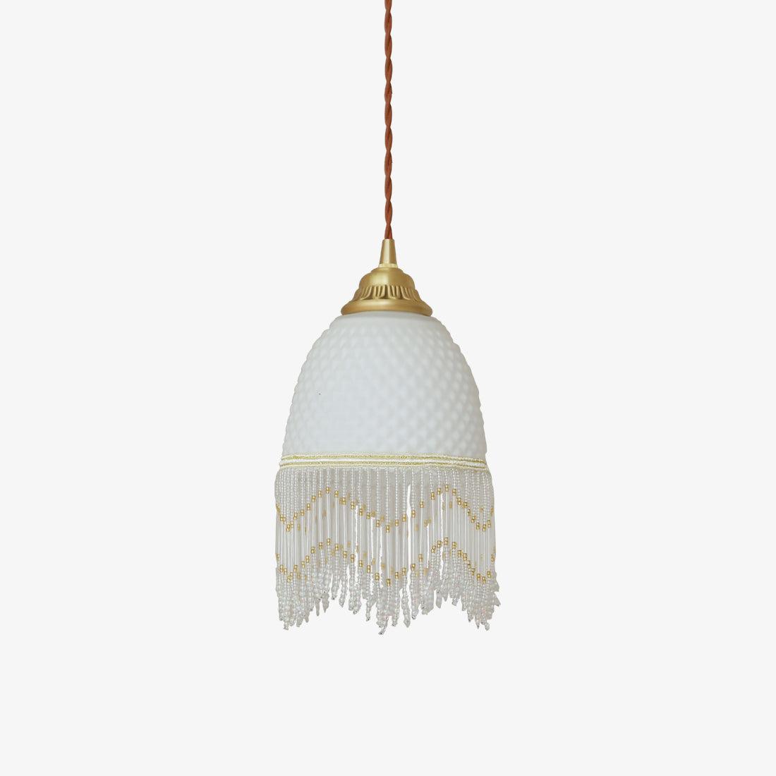 Mesh Tassel Glass Pendant Light - Blowlighting
