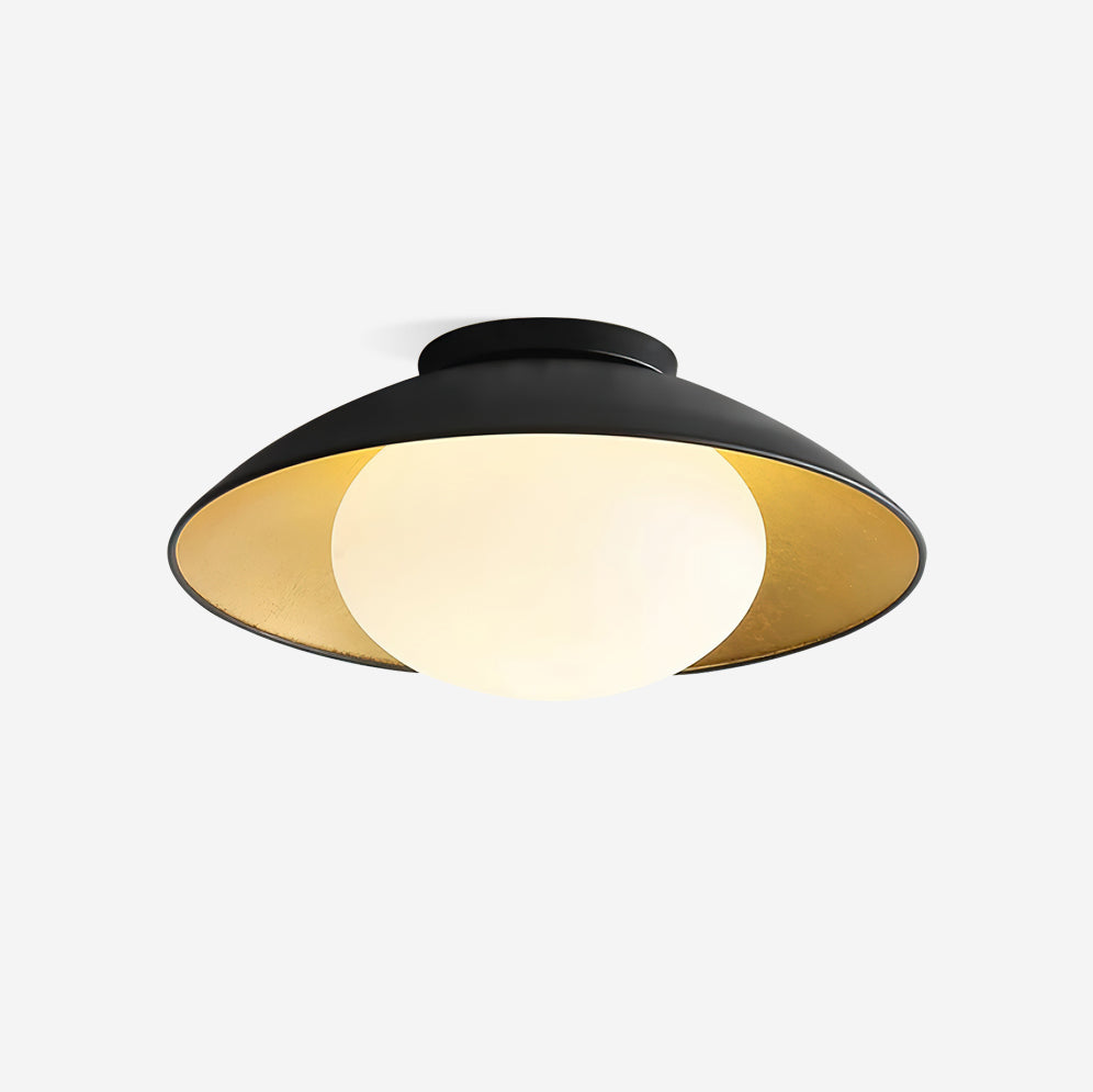 Ceiling Light Canopy Glass Globe Modern Minimalist - Letslighting