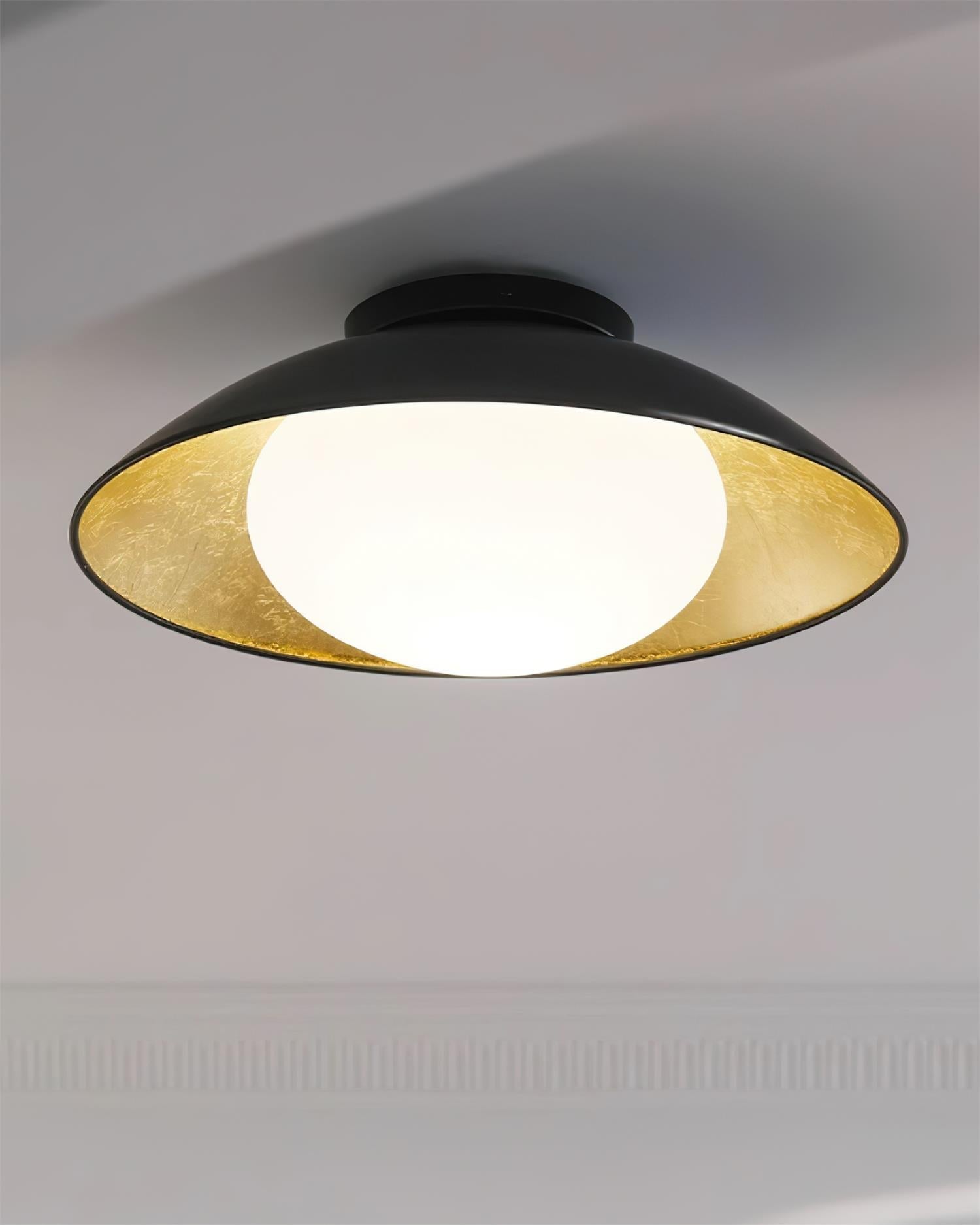 Ceiling Light Canopy Glass Globe Modern Minimalist - Letslighting