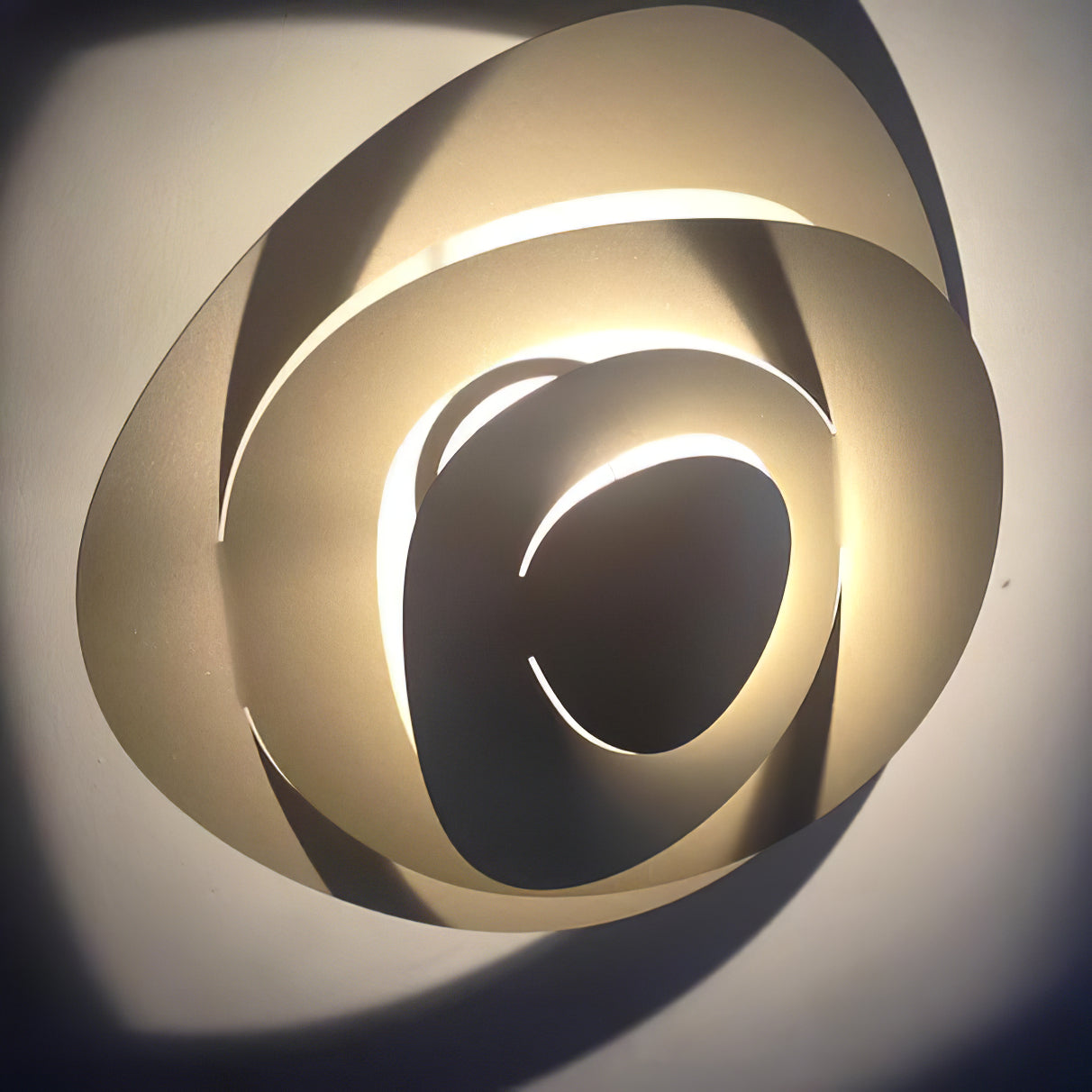 Micro LED Chandelier LED Swirl Rings - Letslighting
