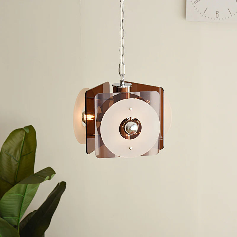 Valentina Design Suspension Métal/Verre Salon/Salle À Manger