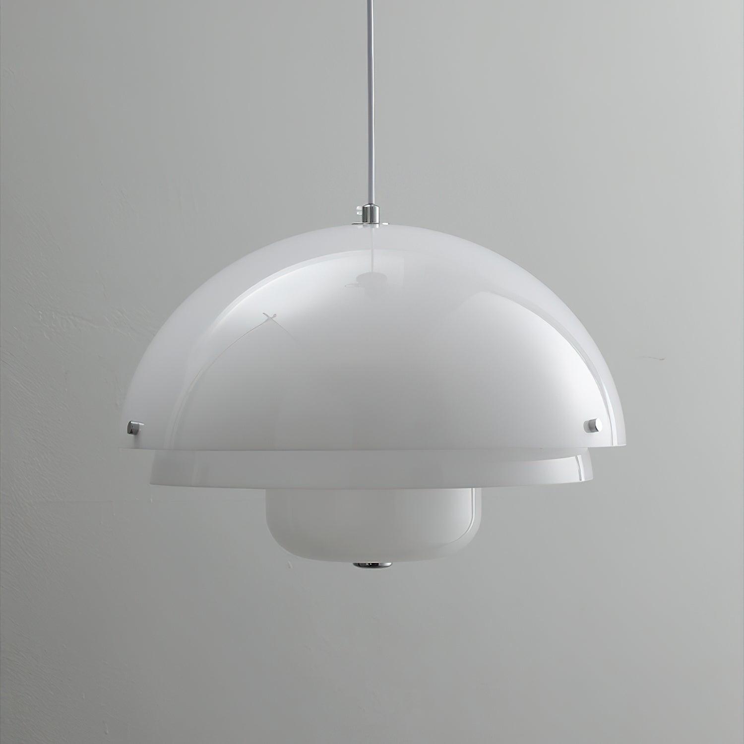 Milk White Layer Pendant Lamp - Blowlighting