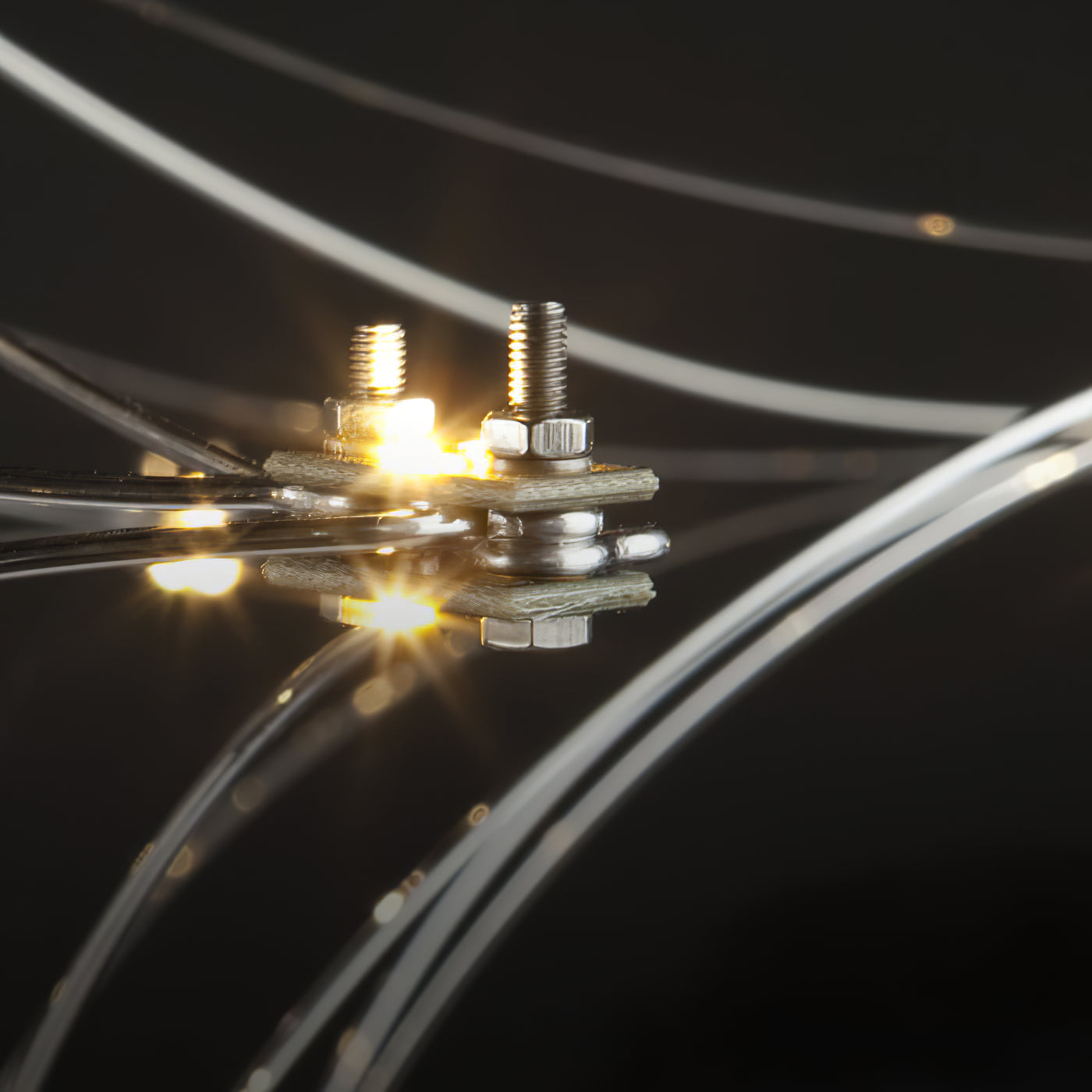 Allaeira Postmodern Luxury Crystal Chandelier - Lamp Copper