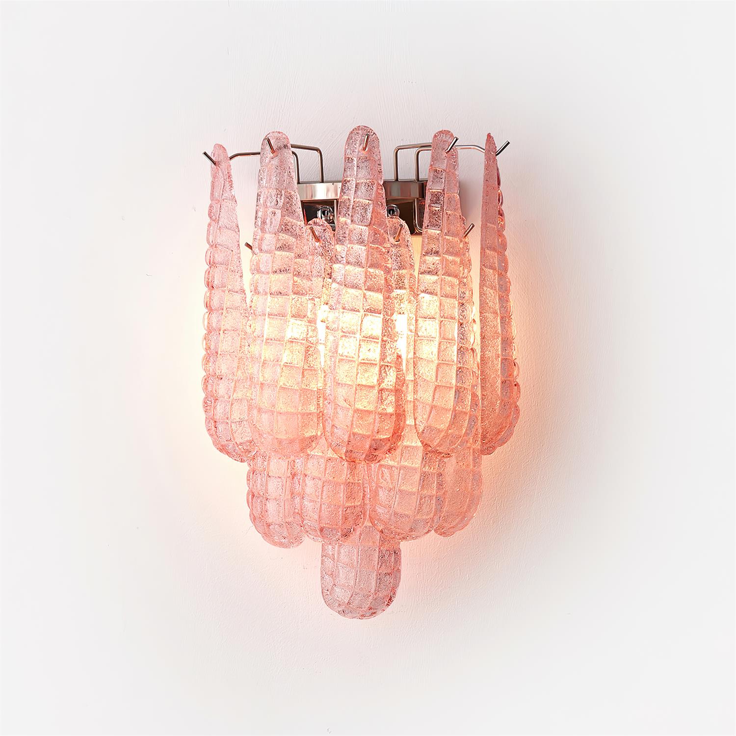 Mireya Wall Light Textured Glass - Letslighting