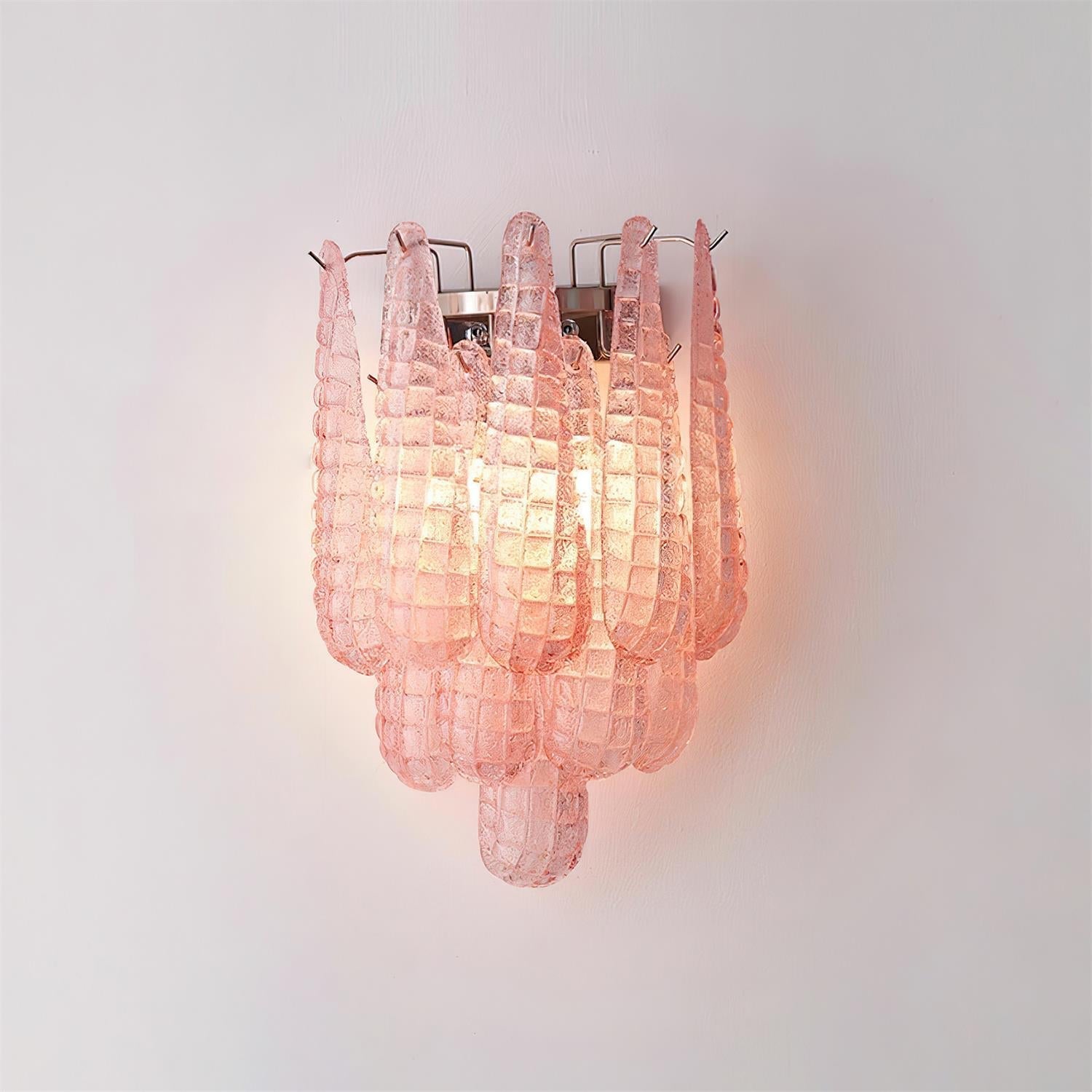 Mireya Wall Light Textured Glass - Letslighting