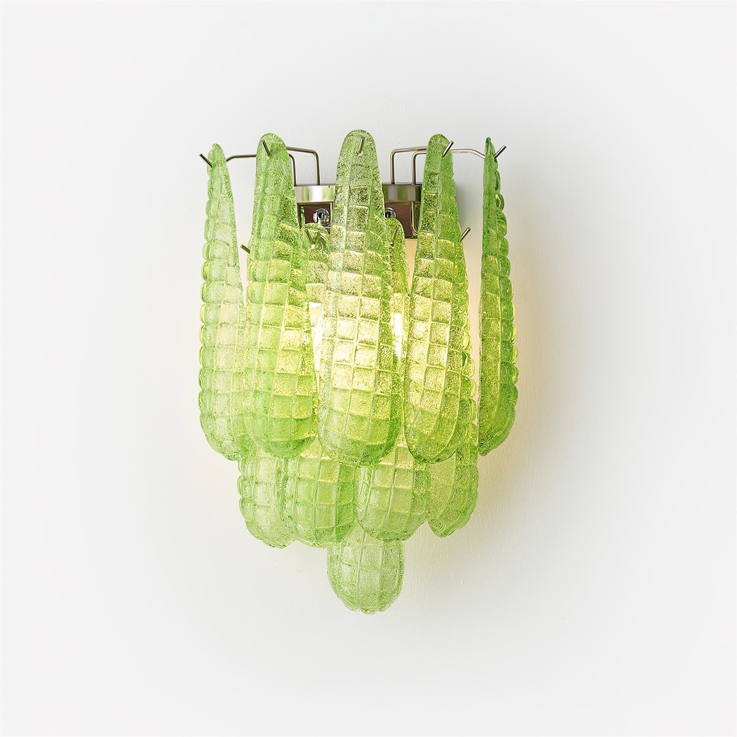 Mireya Wall Light Textured Glass - Letslighting