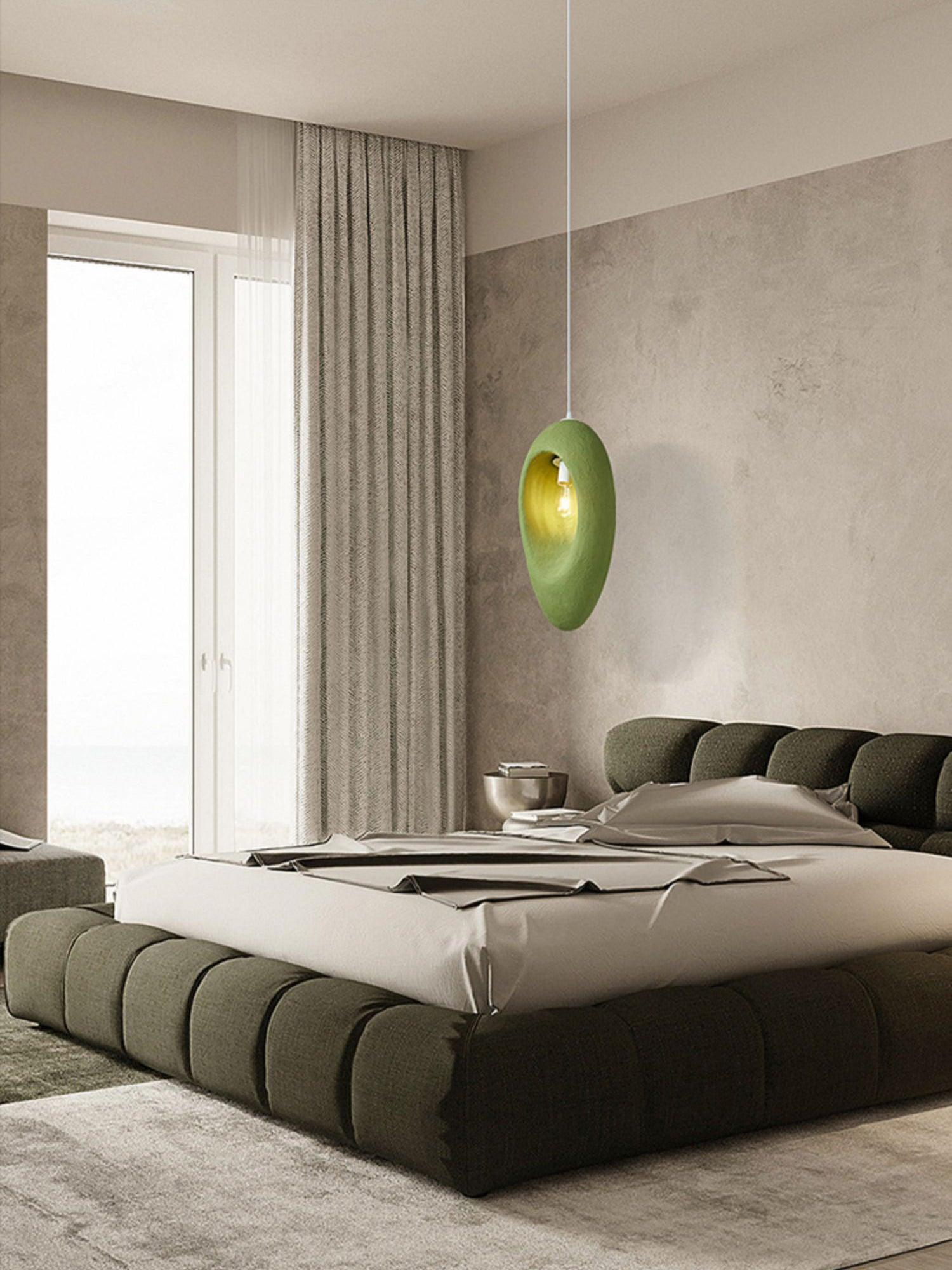 Ulrinara Modern Minimalist Plastic Pendant Light - Blowlighting