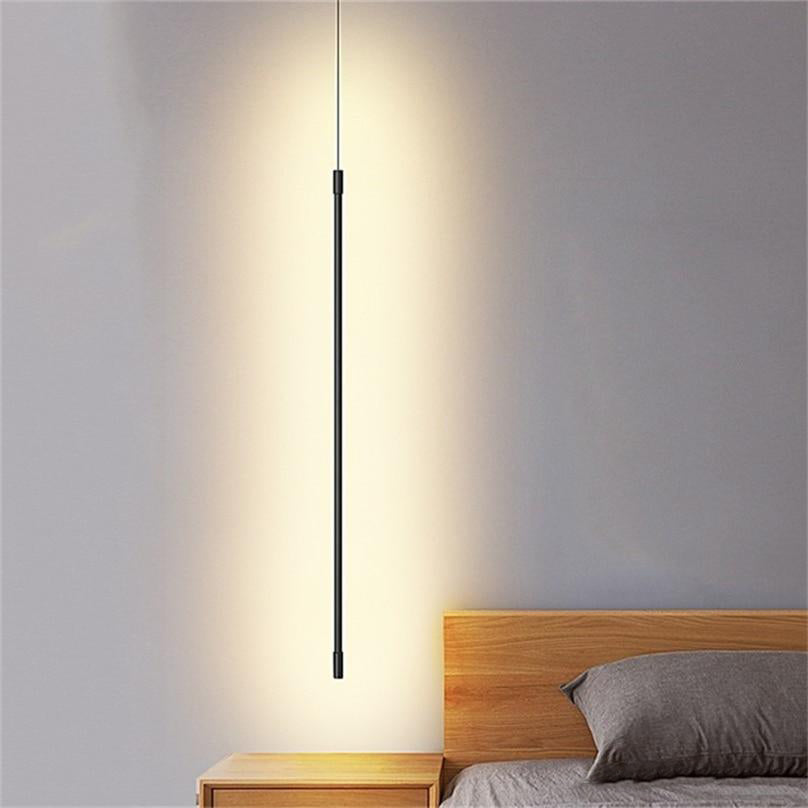 Arisha Suspension linéaire Noir, Chambre à Coucher