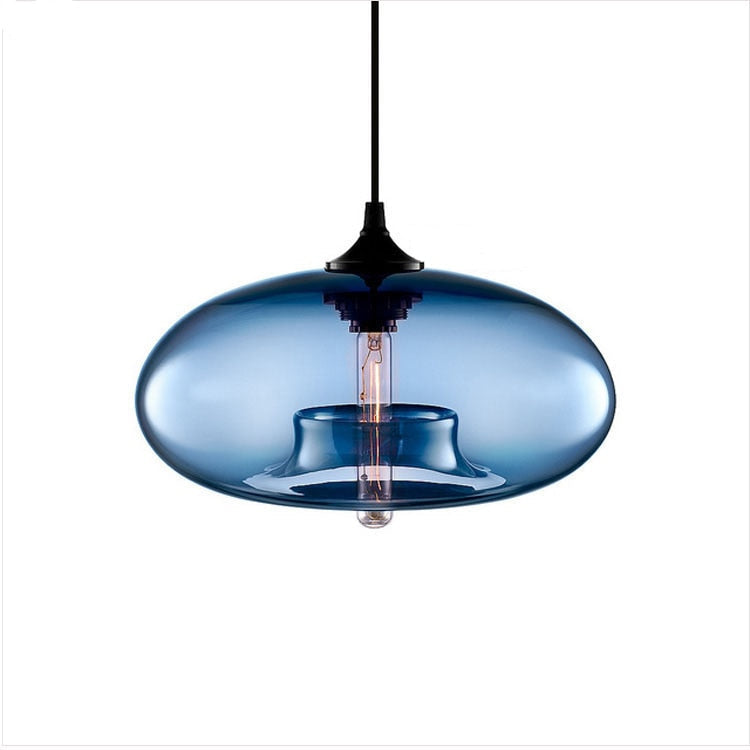 Valentina Lampes Suspendues en Verre Modernes Nordiques Chambre à Coucher